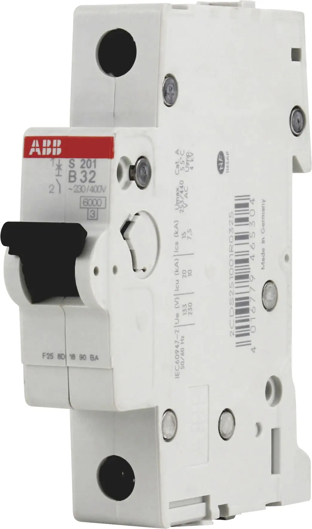 ABB Leitungsschutzschalter B32 32A, 1-polig, S201-B32