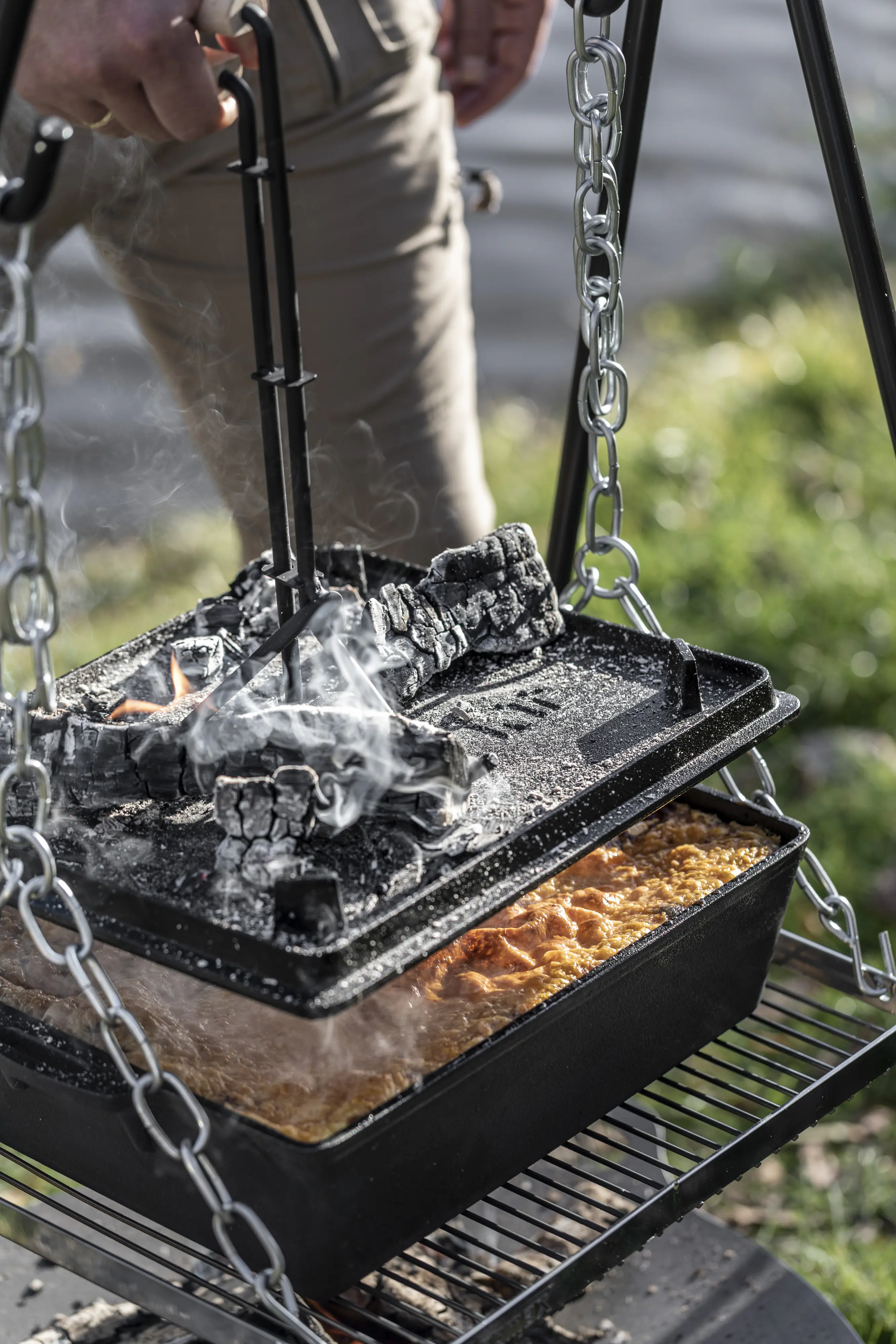 Petromax Kastenform mit Deckel k8