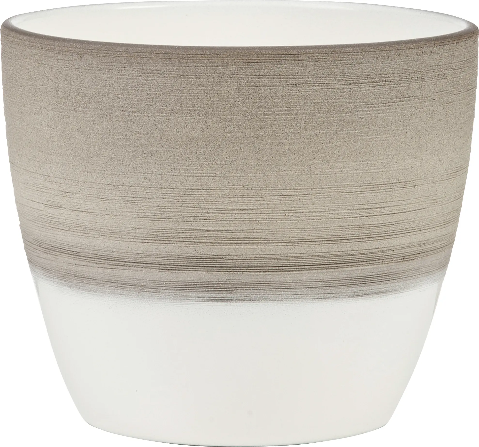 Scheurich Übertopf Serie 950 Ø 14 x 13 cm espresso cream