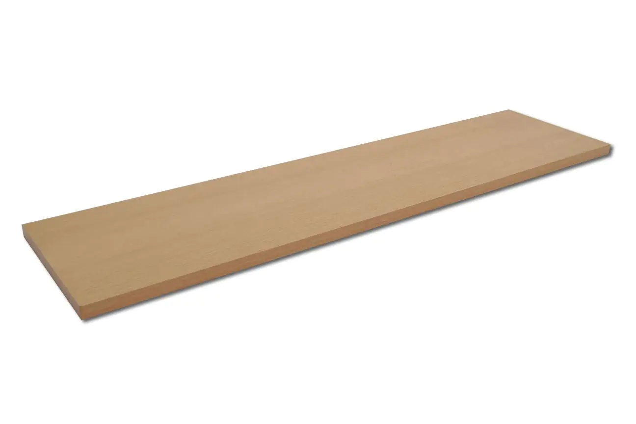 Regalboden buche 120 x 60 x 1,6 cm Melaminbeschichtet