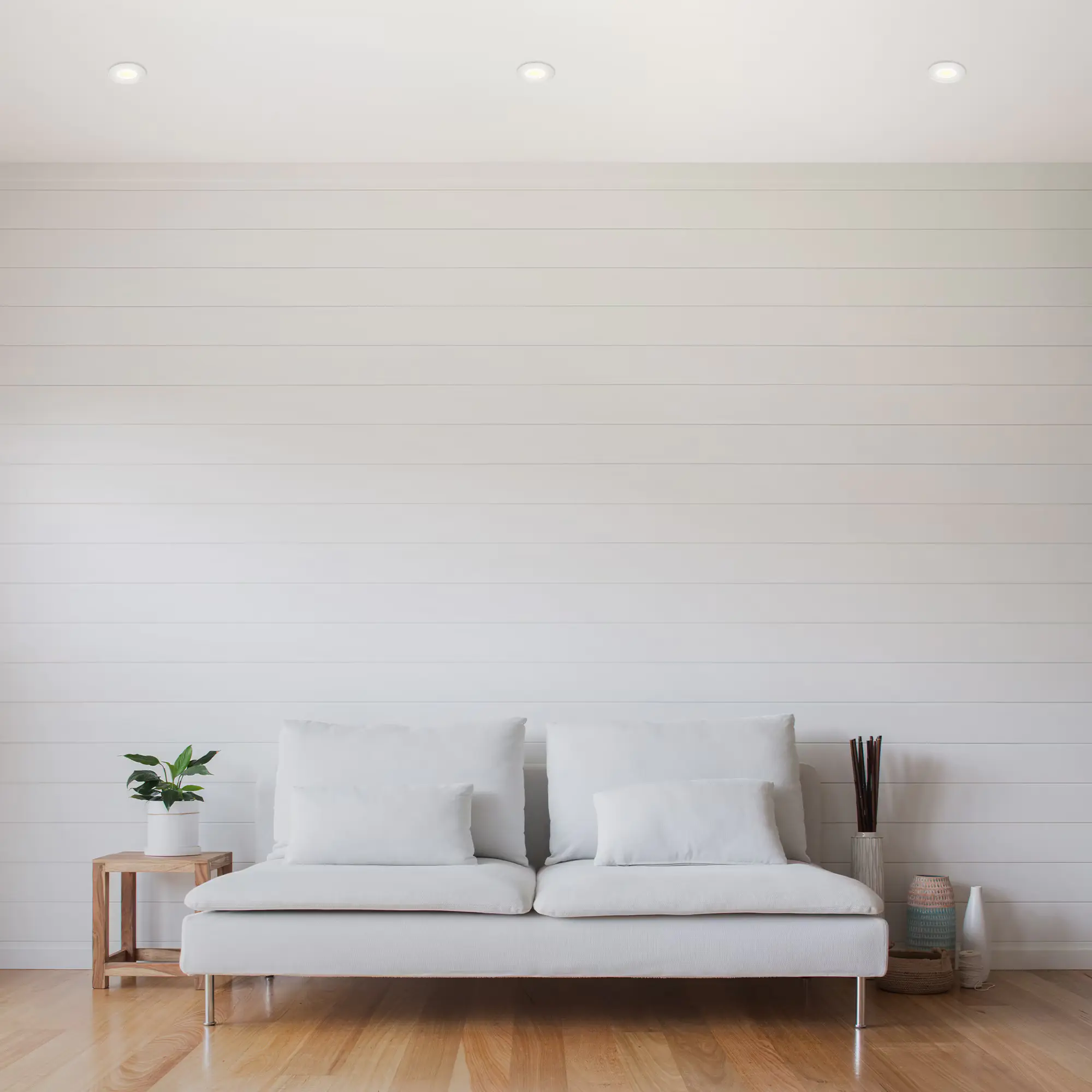 Briloner 3er Set LED Einbauleuchte Kulana weiß Ø 9 cm warmweiß dimmbar