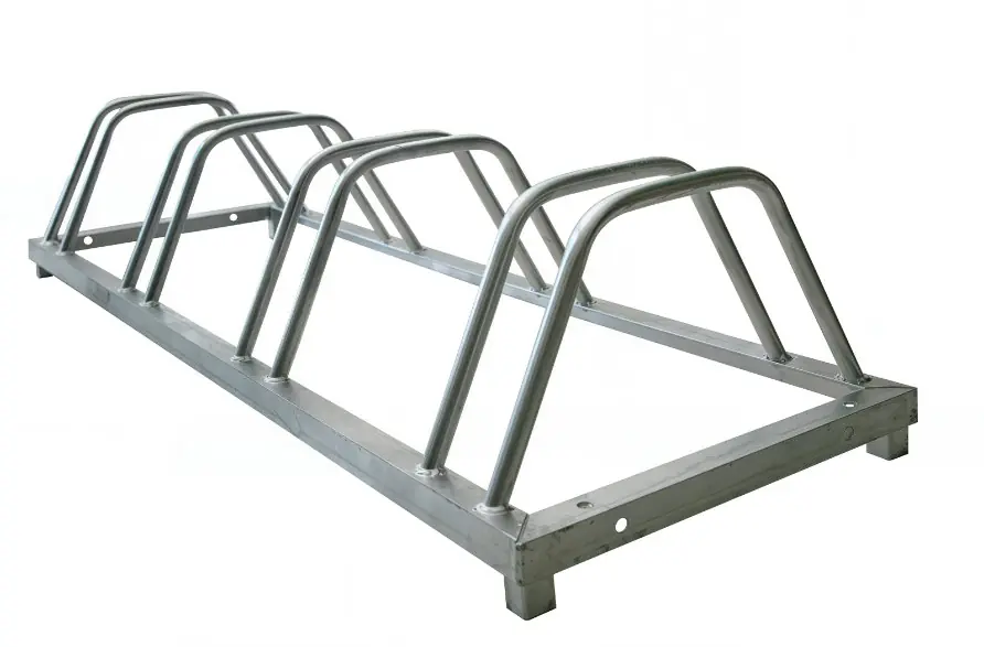 TrendLine Fahrradständer 4 Räder 125 x 40 cm feuerverzinkt