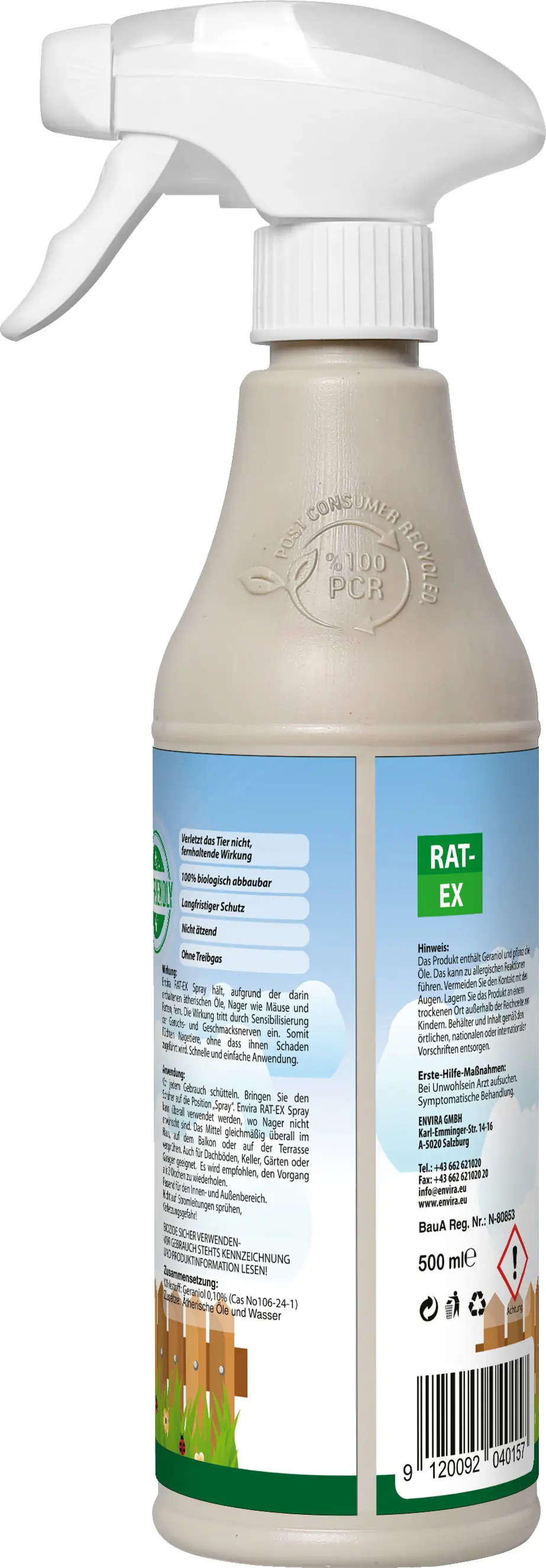 Envira Rat-Ex Nagetierabwehrspray 500 ml