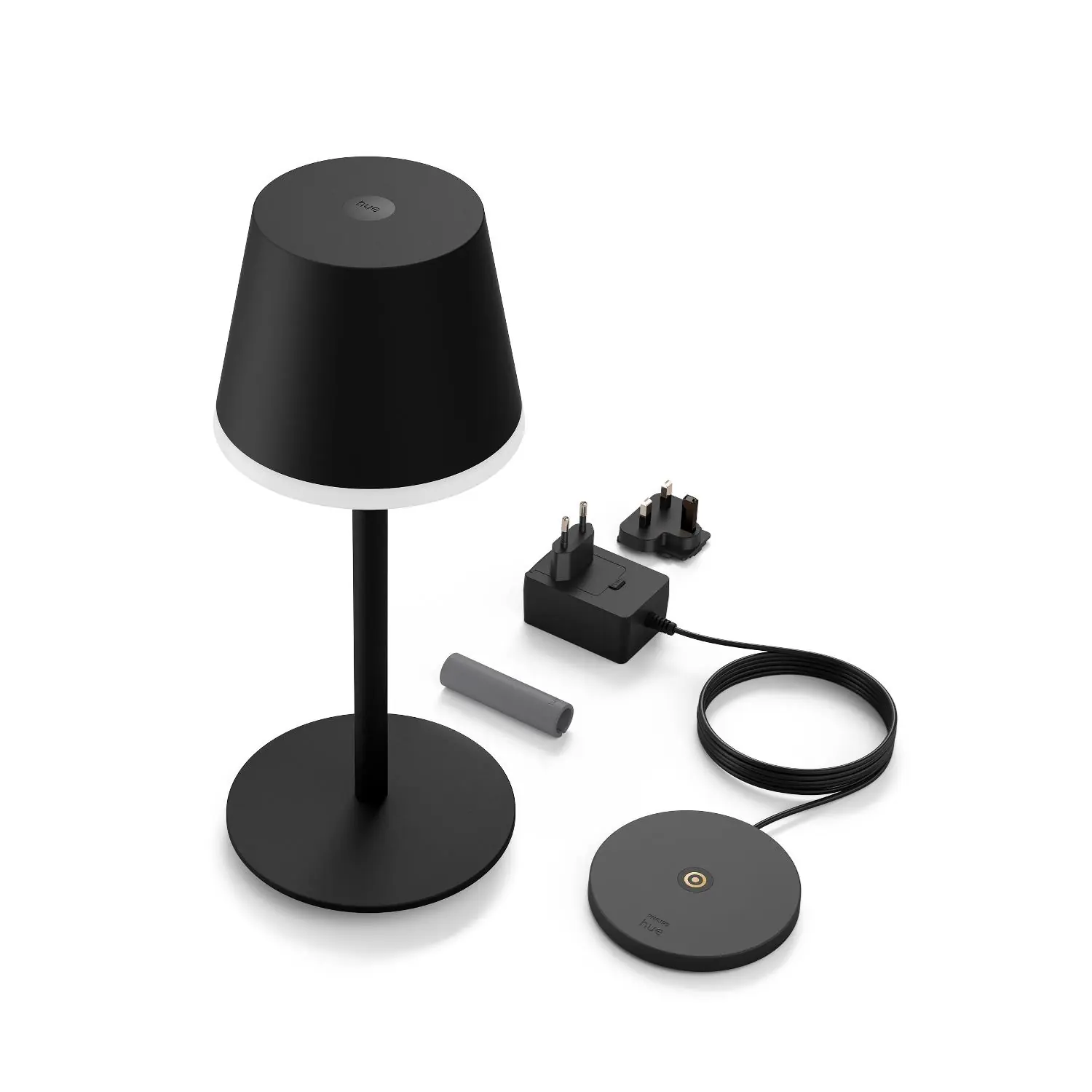 Philips Hue LED Tischleuchte Go 6,2W schwarz