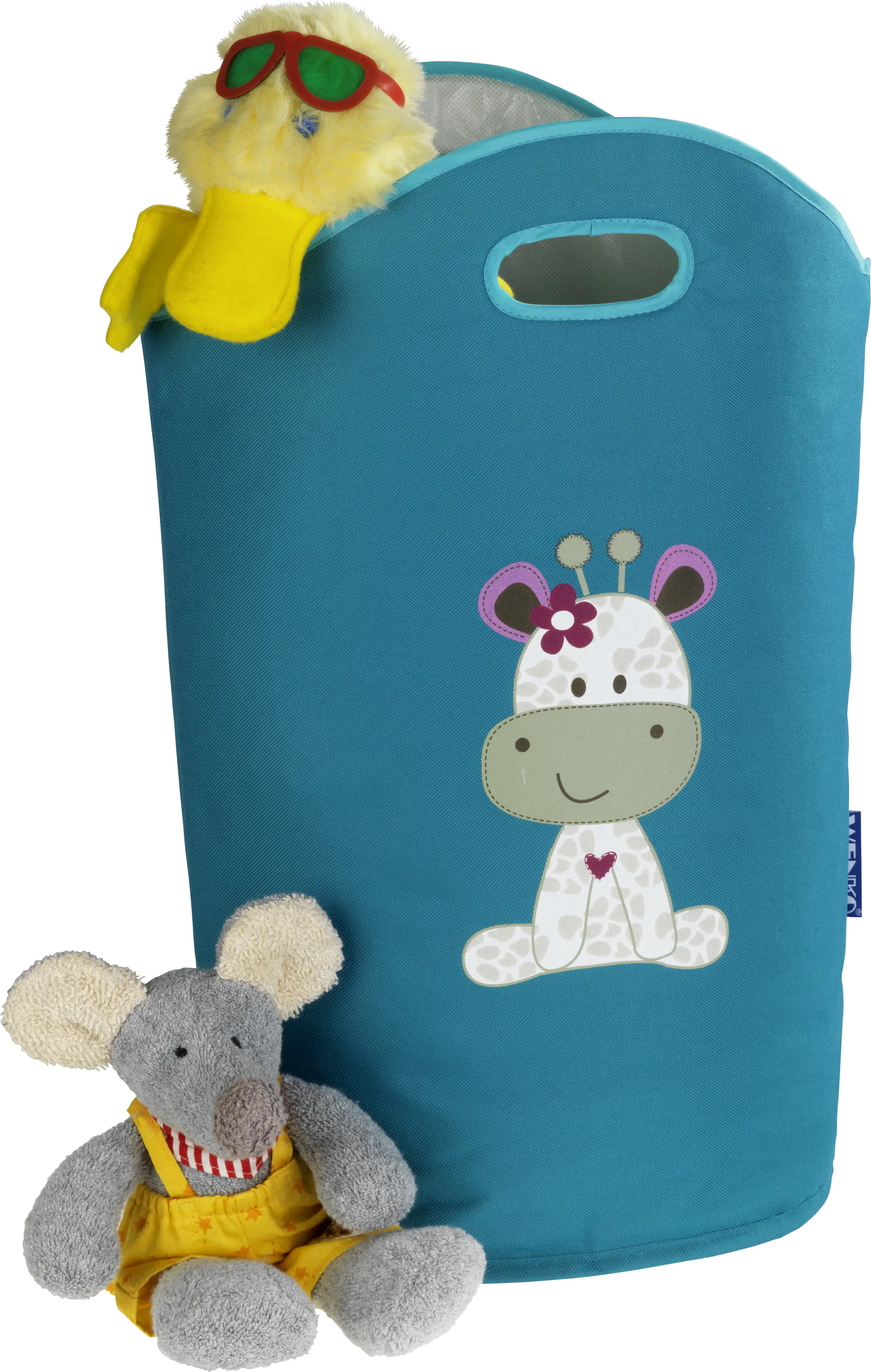 Wenko Wäschesammler Kids Greta 24 l, petrol