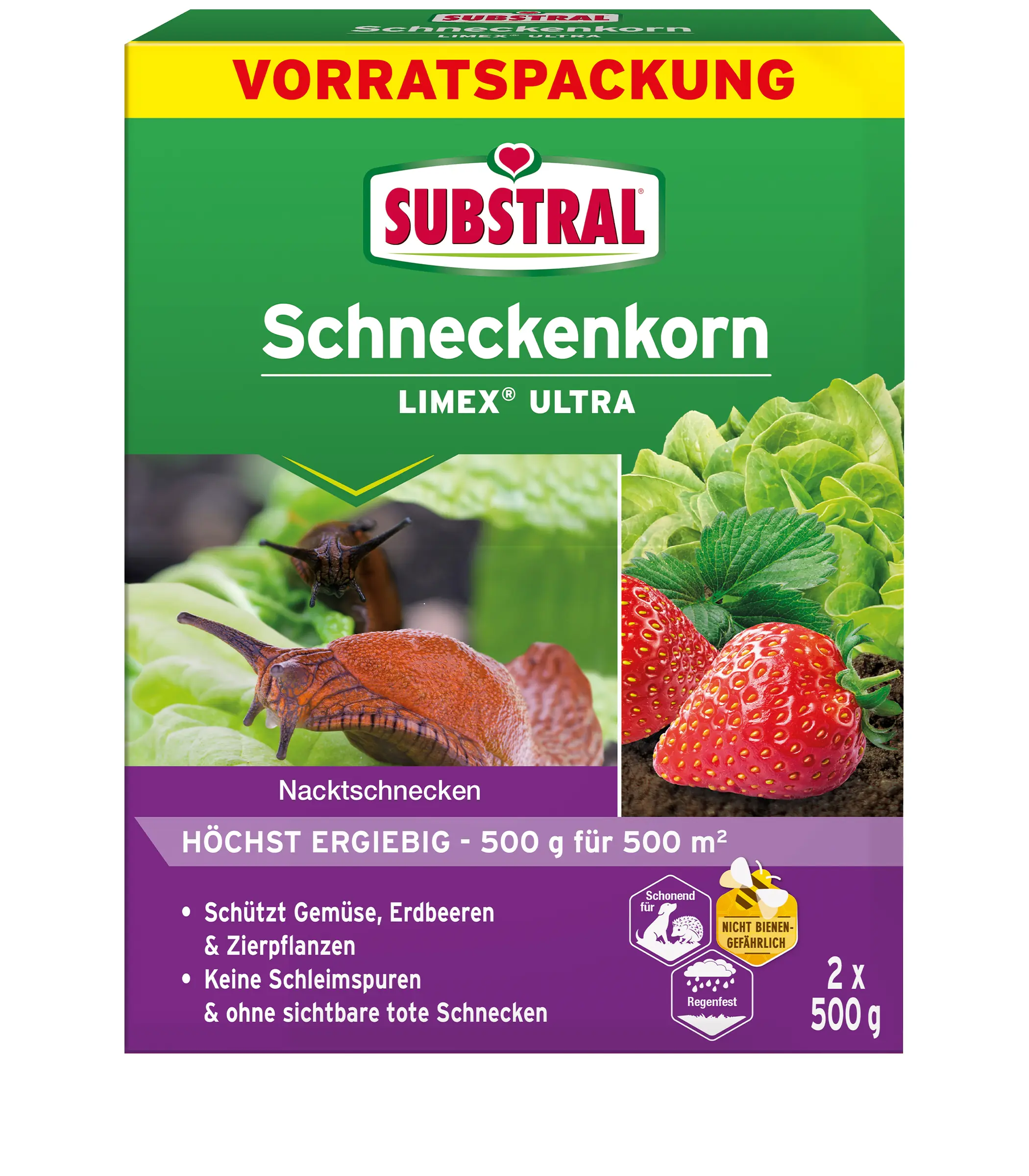 Substral Schneckenkorn Limex Ultra 2 x 500 g 