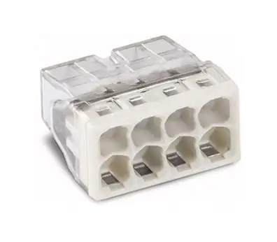 Wago Compact Steckklemme Anzahl Leiter: 8, 0,5 - 2,5 mm², 10 Stück