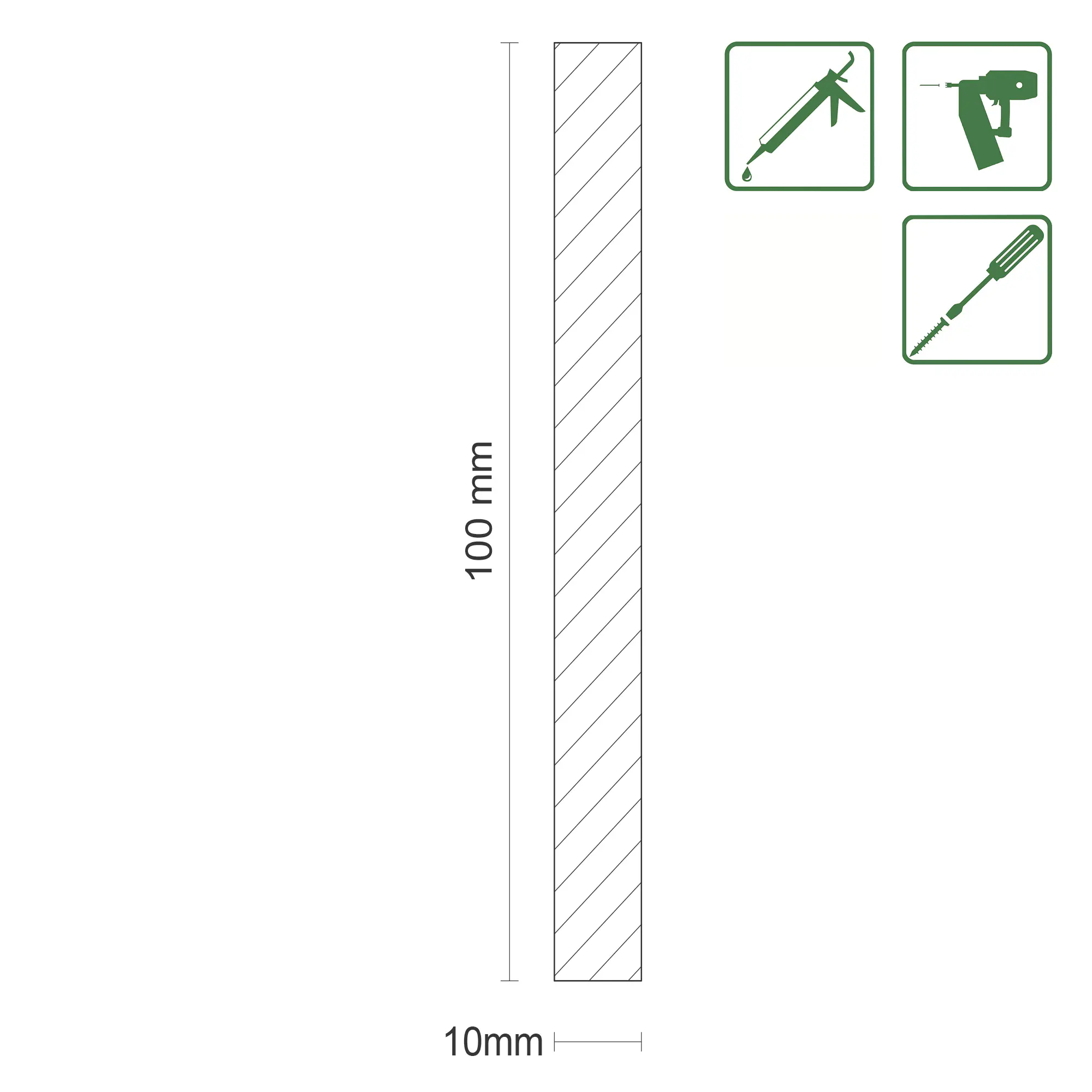 FN Neuhofer Balsa Brett 1000 x 10 x 100 mm
