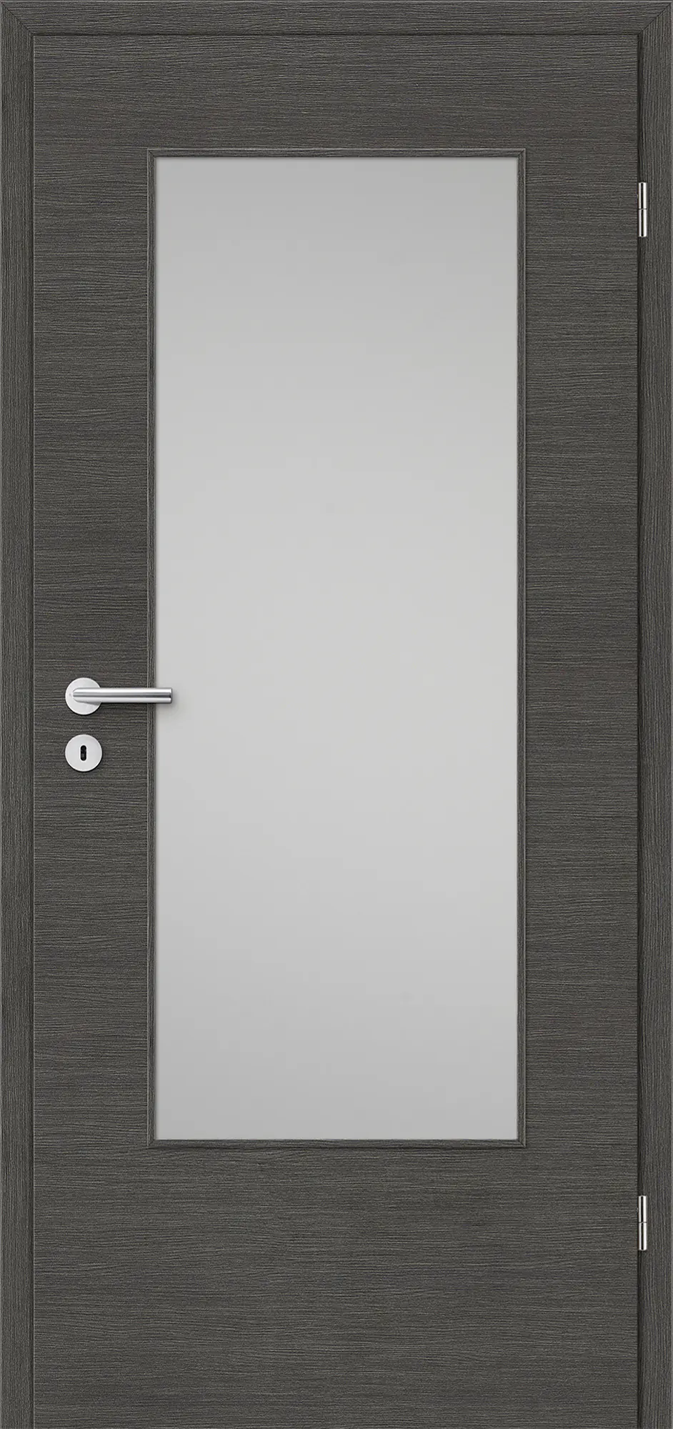 Borne Türblatt CPL Masera grau quer mit Lichtausschnitt G3 Röhrenspan