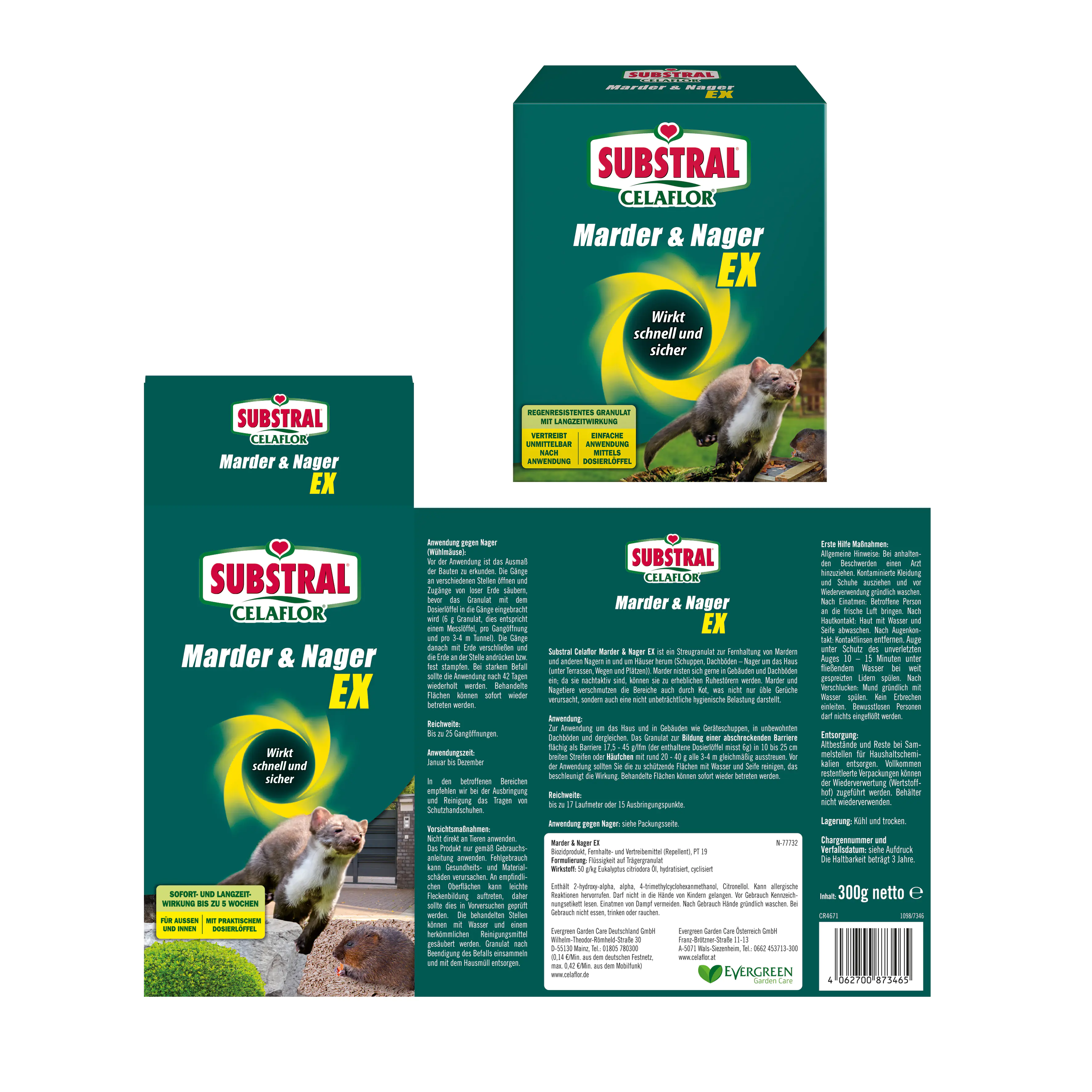 Substral Celaflor Marder & Nager Ex 300 g