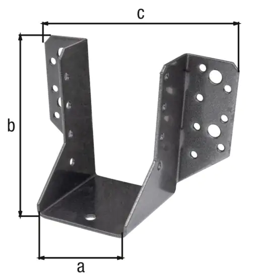 Alberts Duravis Balkenschuh Typ A 8,0 x 12,0 cm