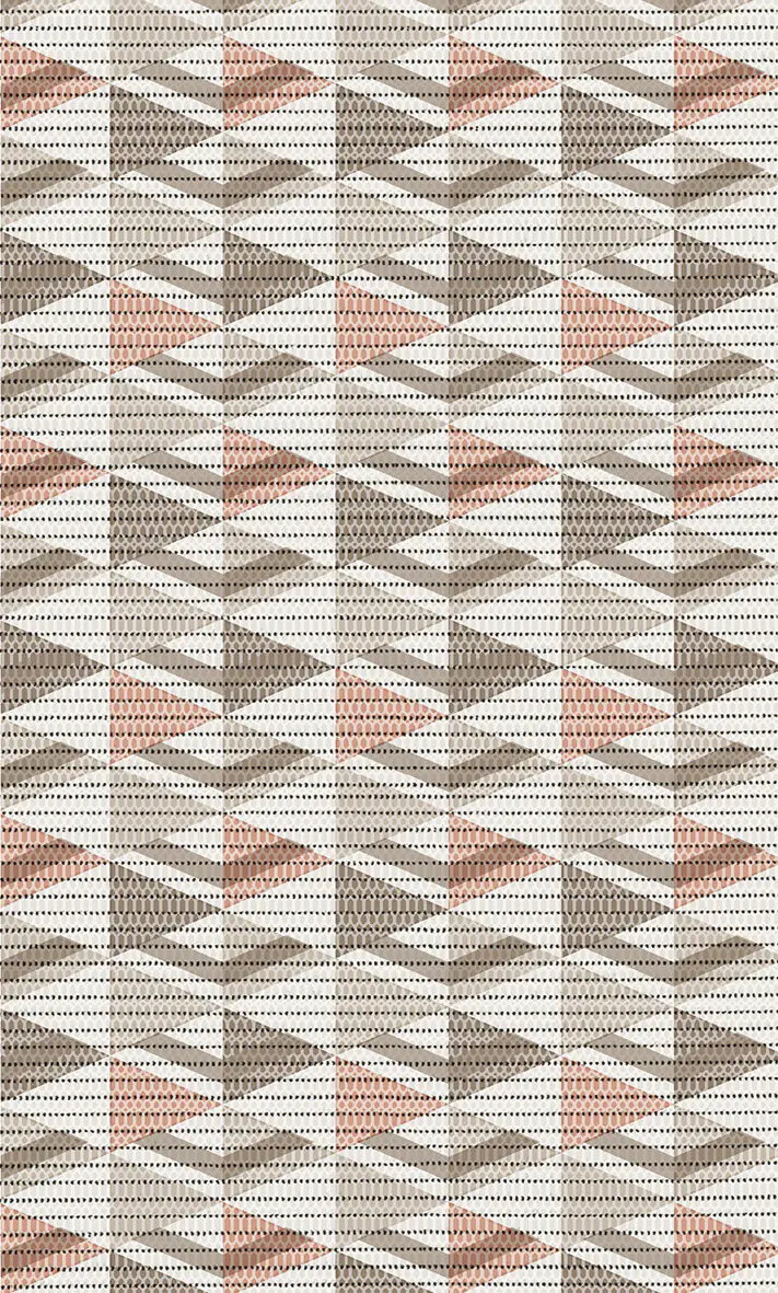 d-c-floor® Universalmatte Floor Comfort Triangles, 65 x 200 cm