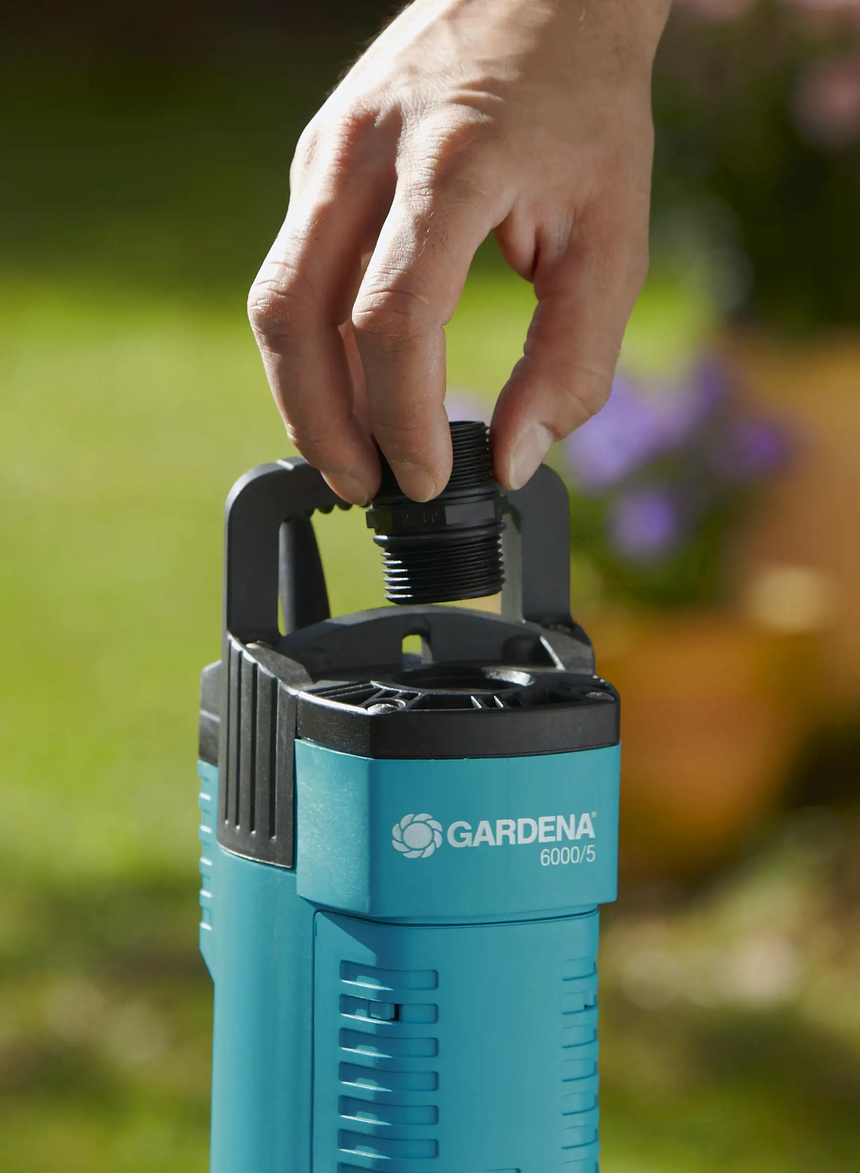Gardena Tauchdruckpumpe 6000 l/h 5 m automatic 1050 Watt