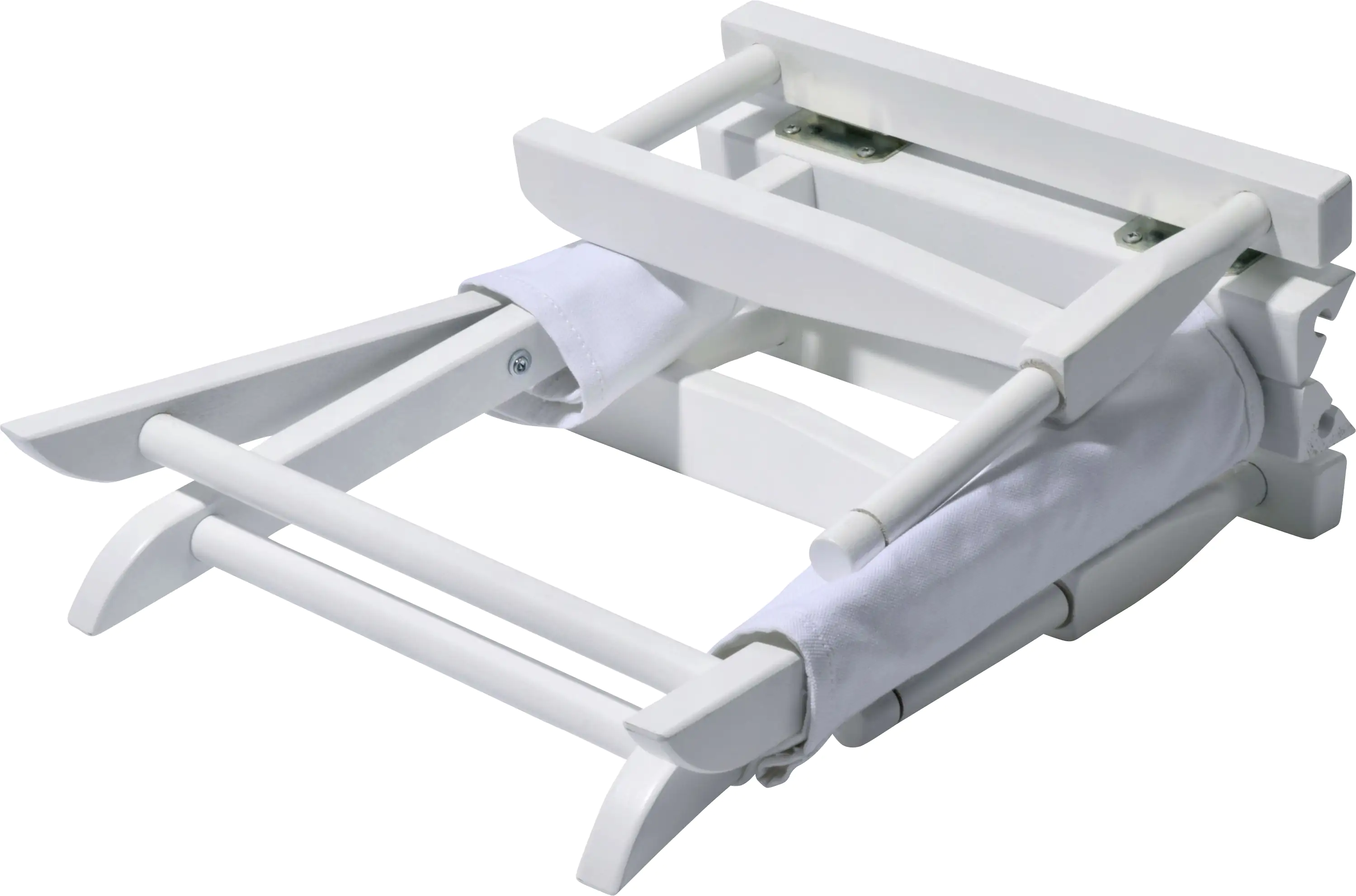 Dobar Regiestuhl für Kinder weiß 32,5 x 34,5 x 61,5 cm