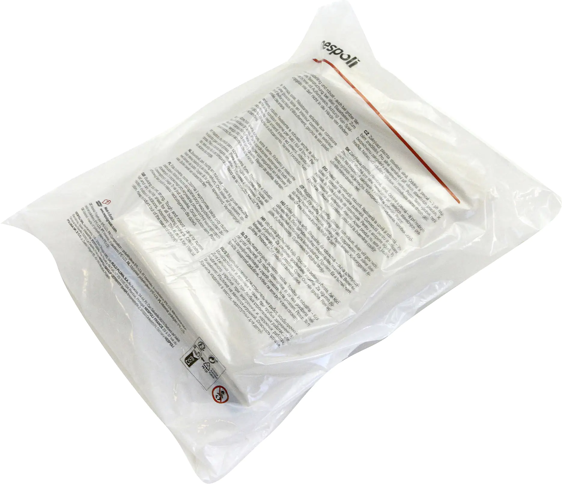 Nespoli Abdeckfolie Extra Strong 4 x 5 m = 20 m² amberfarben