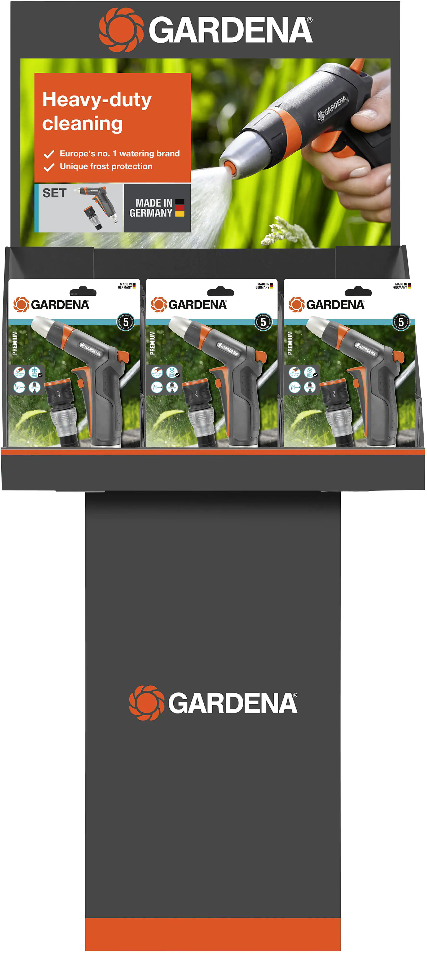 Gardena Premium Reinigungsspritze inkl. Wasserstop Gardena Premium Reinigungsspritze inkl. Wasserstop