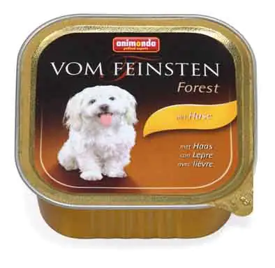 Animonda vom Feinsten Hundenassfutter Adult 150 g Hase