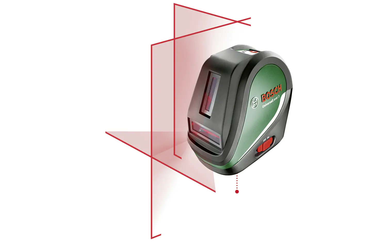 Bosch Kreuzlinienlaser UniversalLevel 3 Basic inkl. Batterien Bosch Kreuzlinienlaser UniversalLevel 3 Basic inkl. Batterien