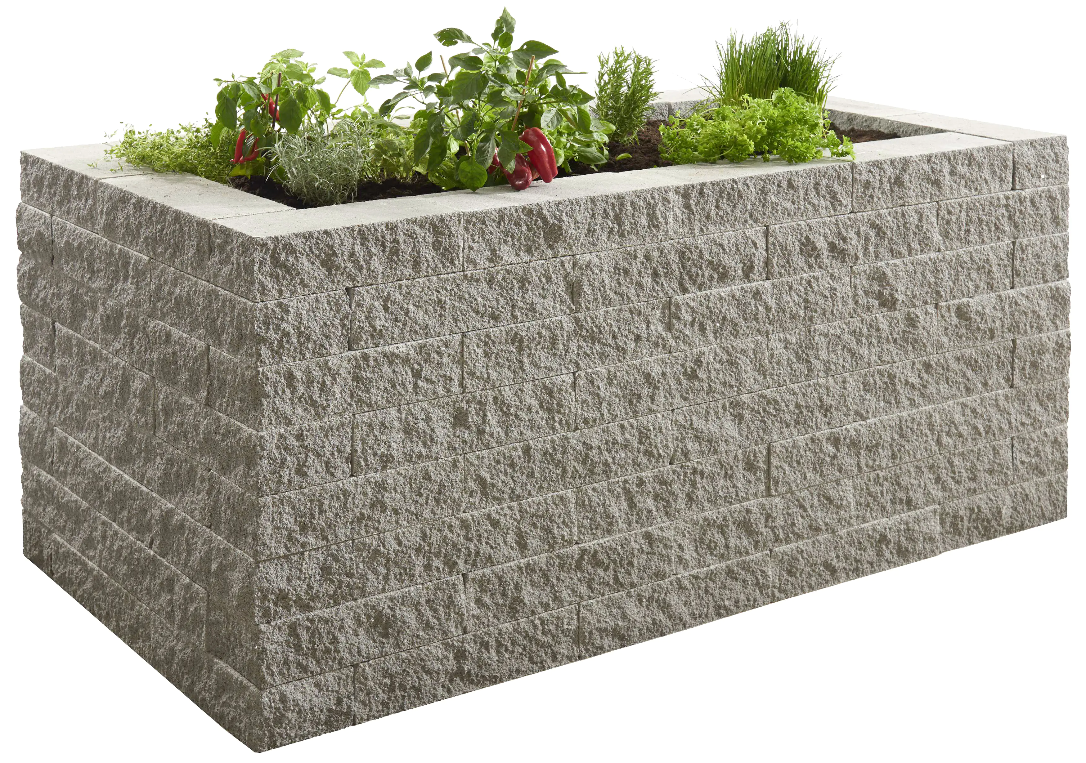 4333692841764_4 Kann Hochbeet-Set Montania 170 x 90 x 70 cm silbergrau