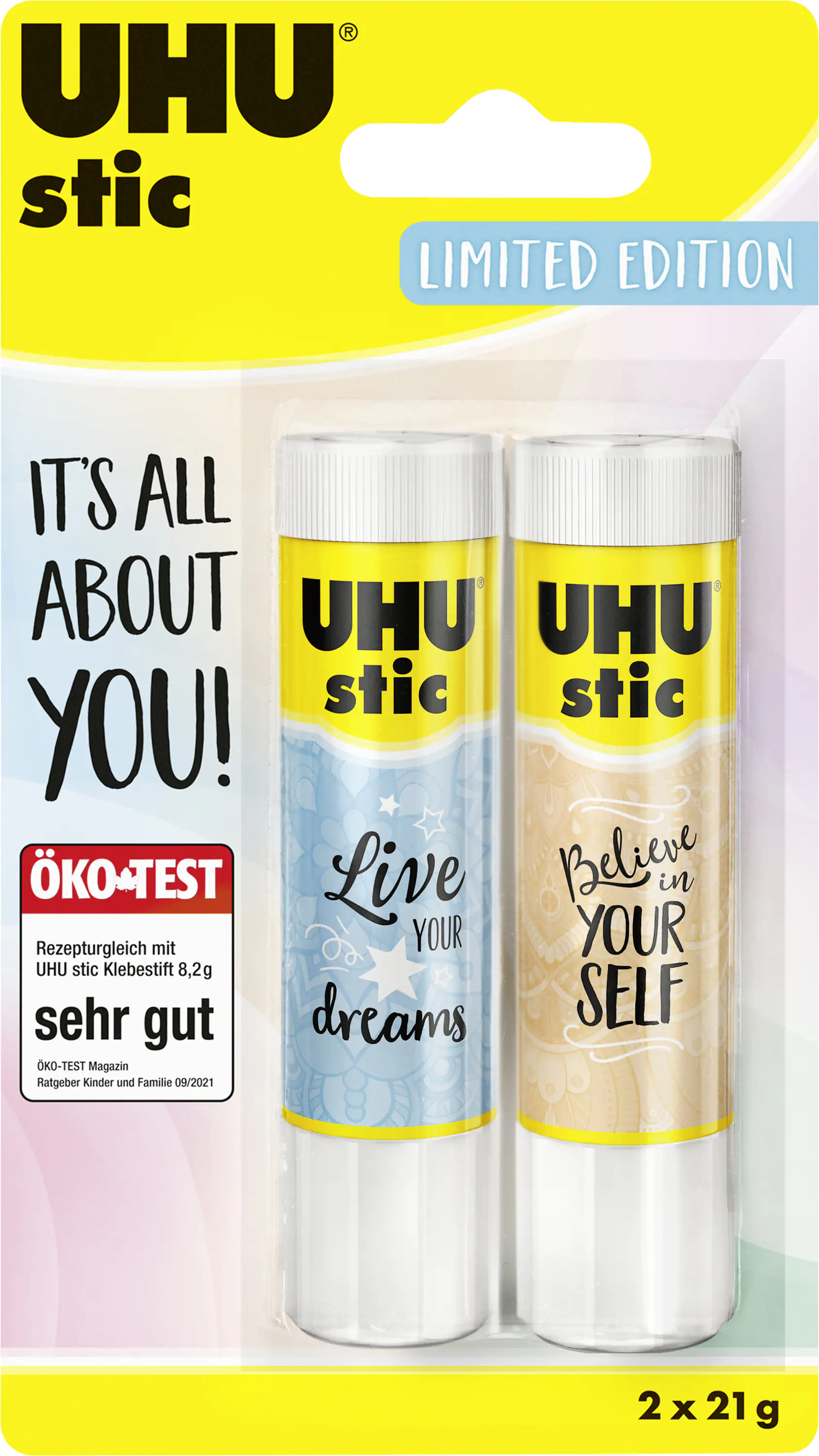 UHU stic Pastell 2 x 21 g