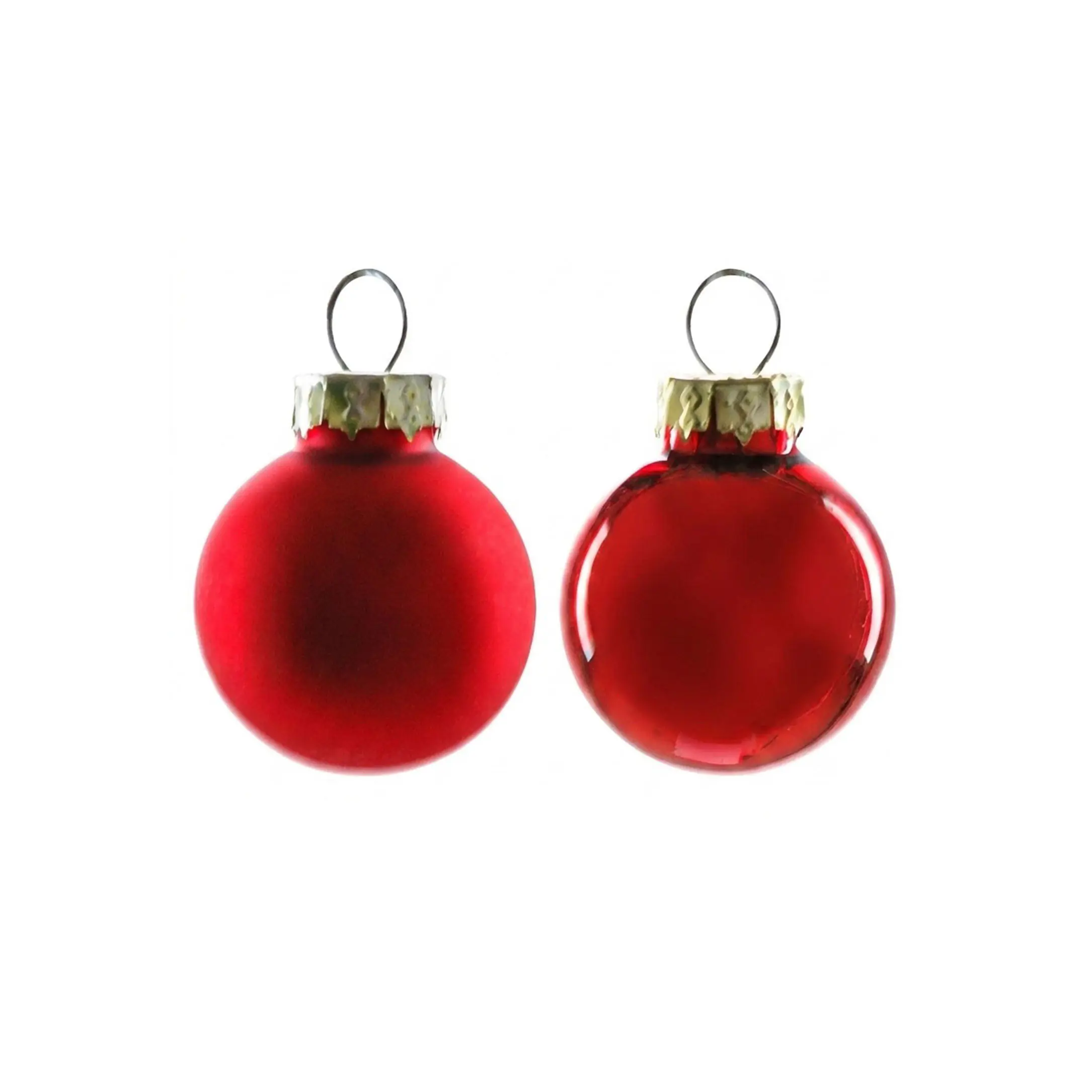 TrendLine Weihnachtskugeln aus Glas Ø 2,5 cm rot 24 Stück