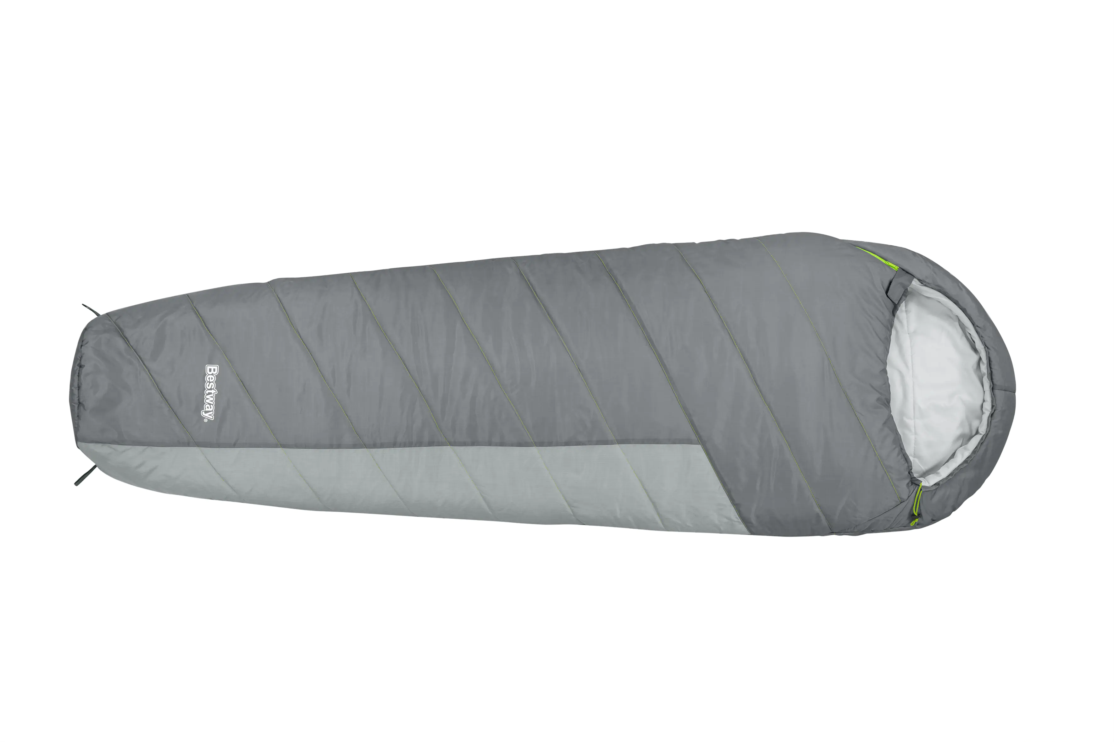 Bestway Mumienschlafsack Hiberhide 0 grau 230 x 80 x 55 cm