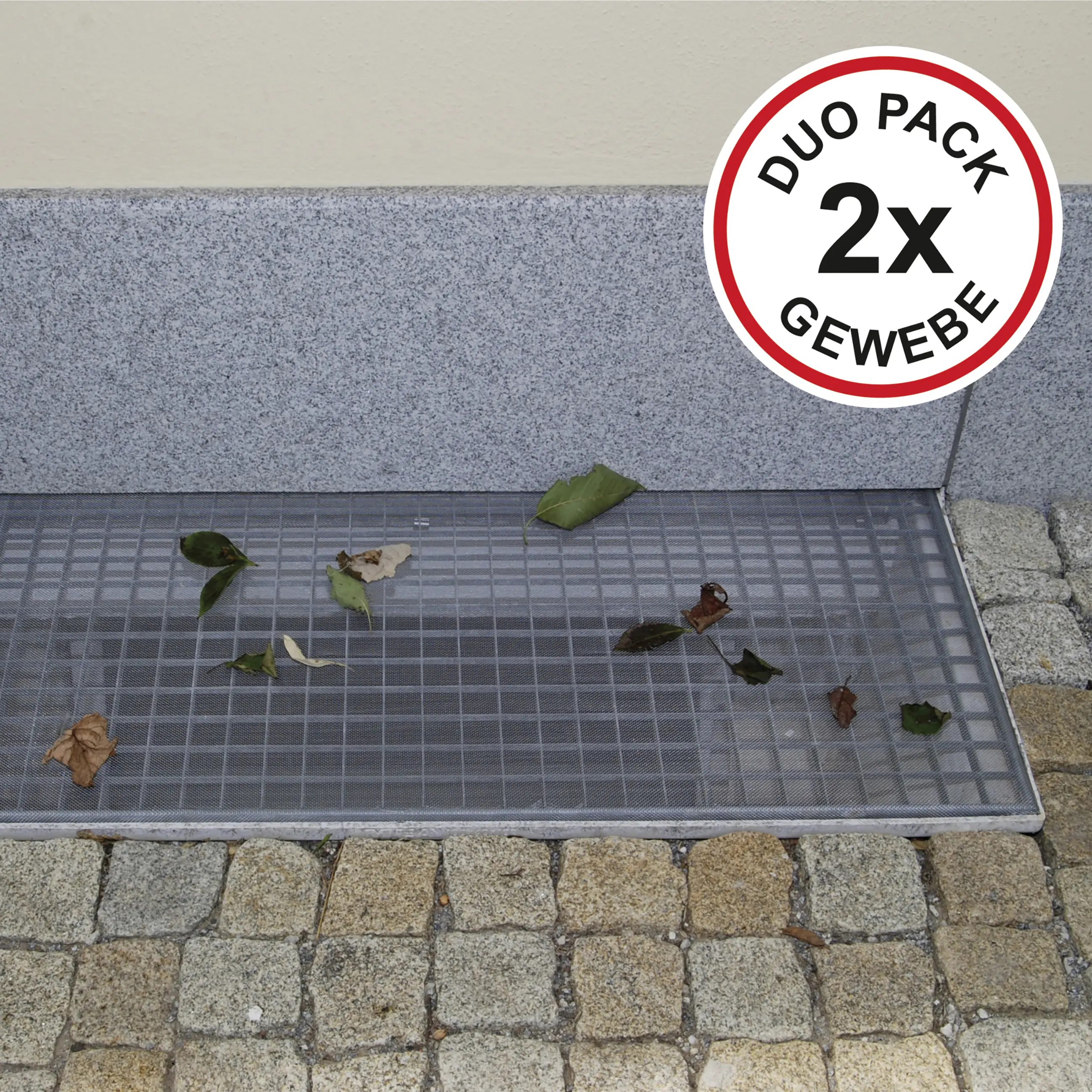 Lichtschachtabdeckung Insektenschutzgitter Maße 130 x 60 cm