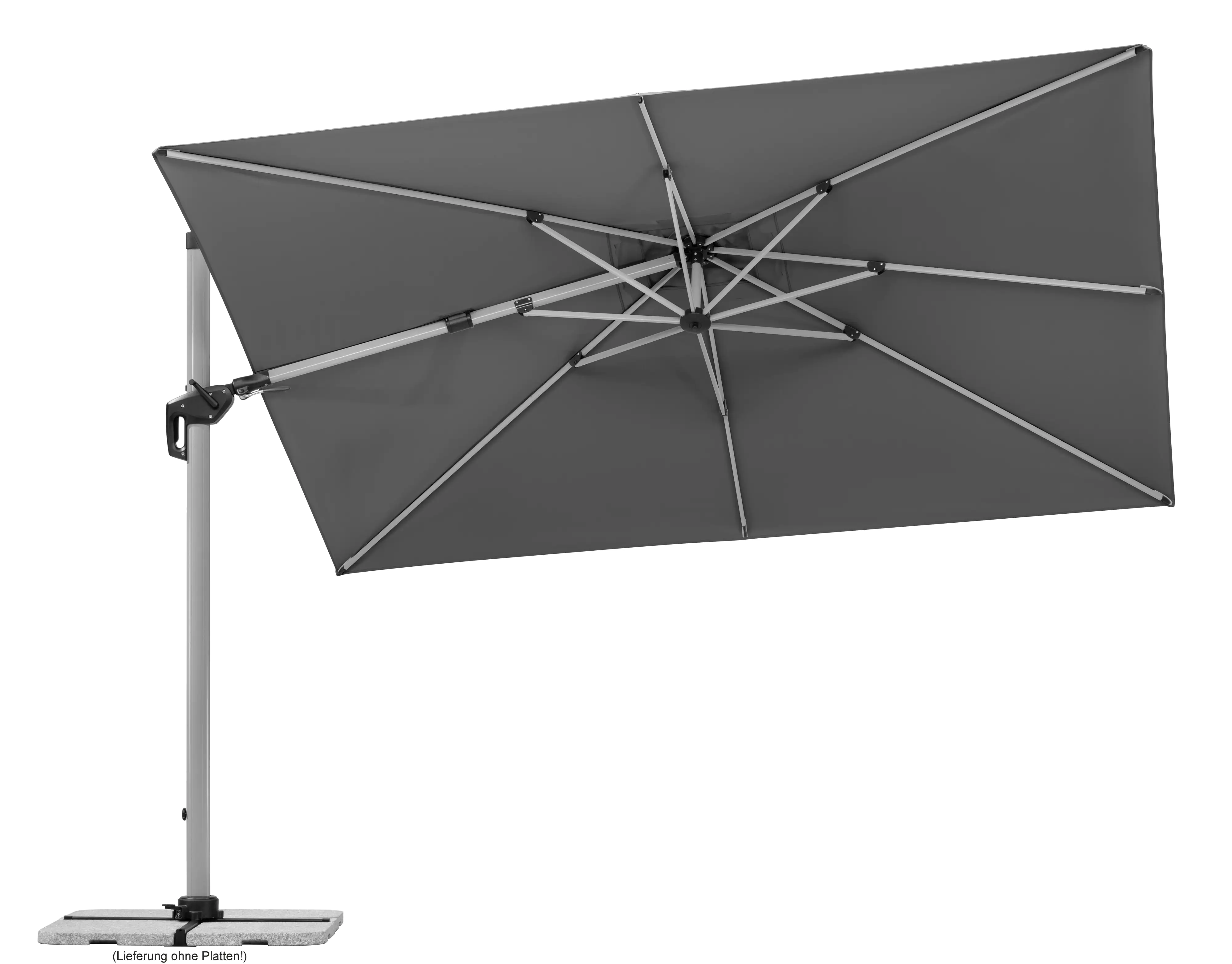 Schneider Ampelschirm Bermuda anthrazit 260 x 350 cm Schneider Ampelschirm Bermuda anthrazit 260 x 350 cm
