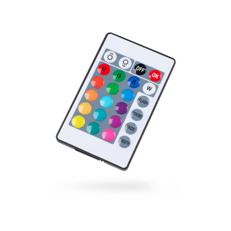 Smartwares LED Solarleuchte Blumentopf OSL_60085 weiß 31,5 cm RGBW