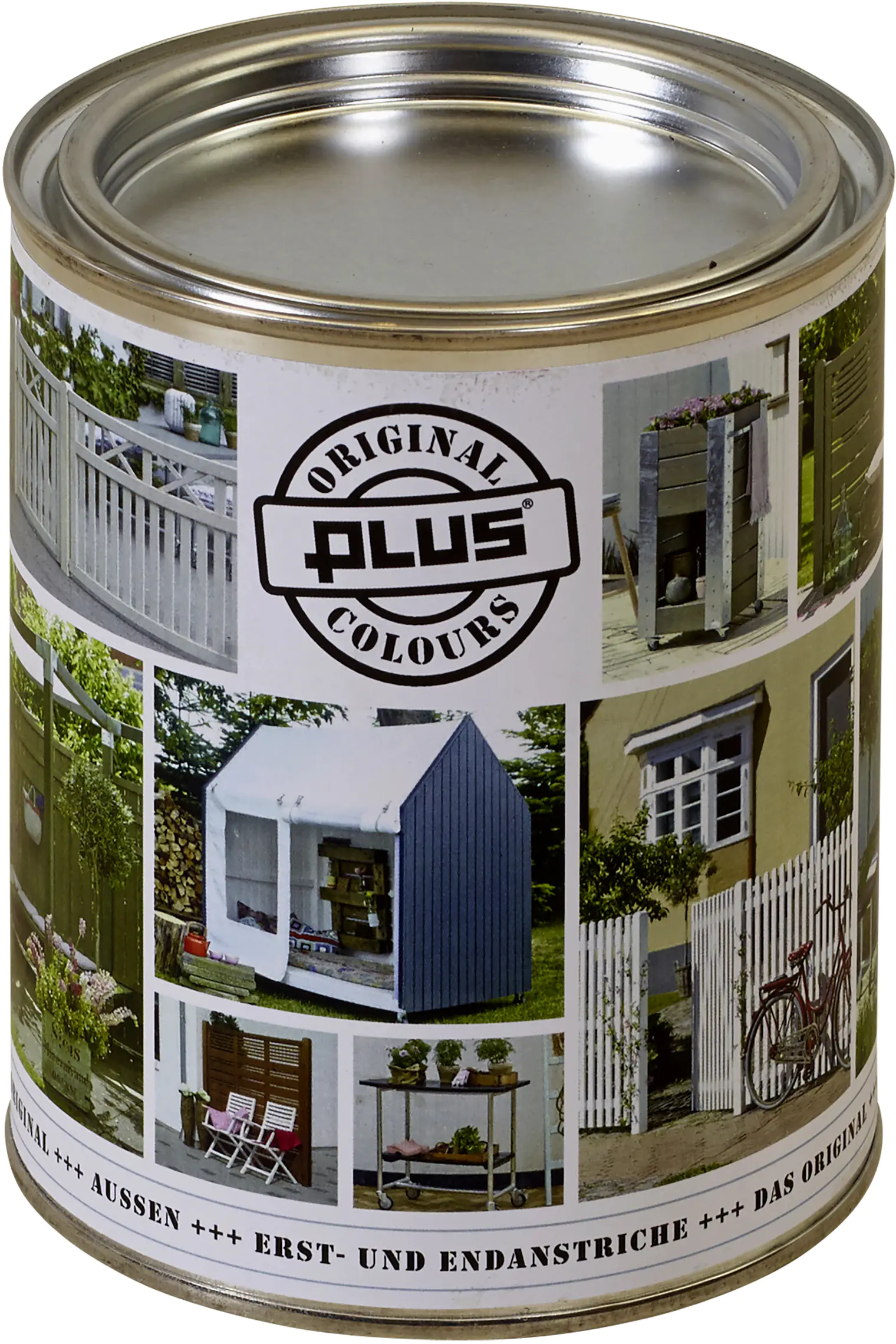 Plus Colour umbragrau Lasurfarbe 750 ml Plus Colour umbragrau Lasurfarbe 750 ml