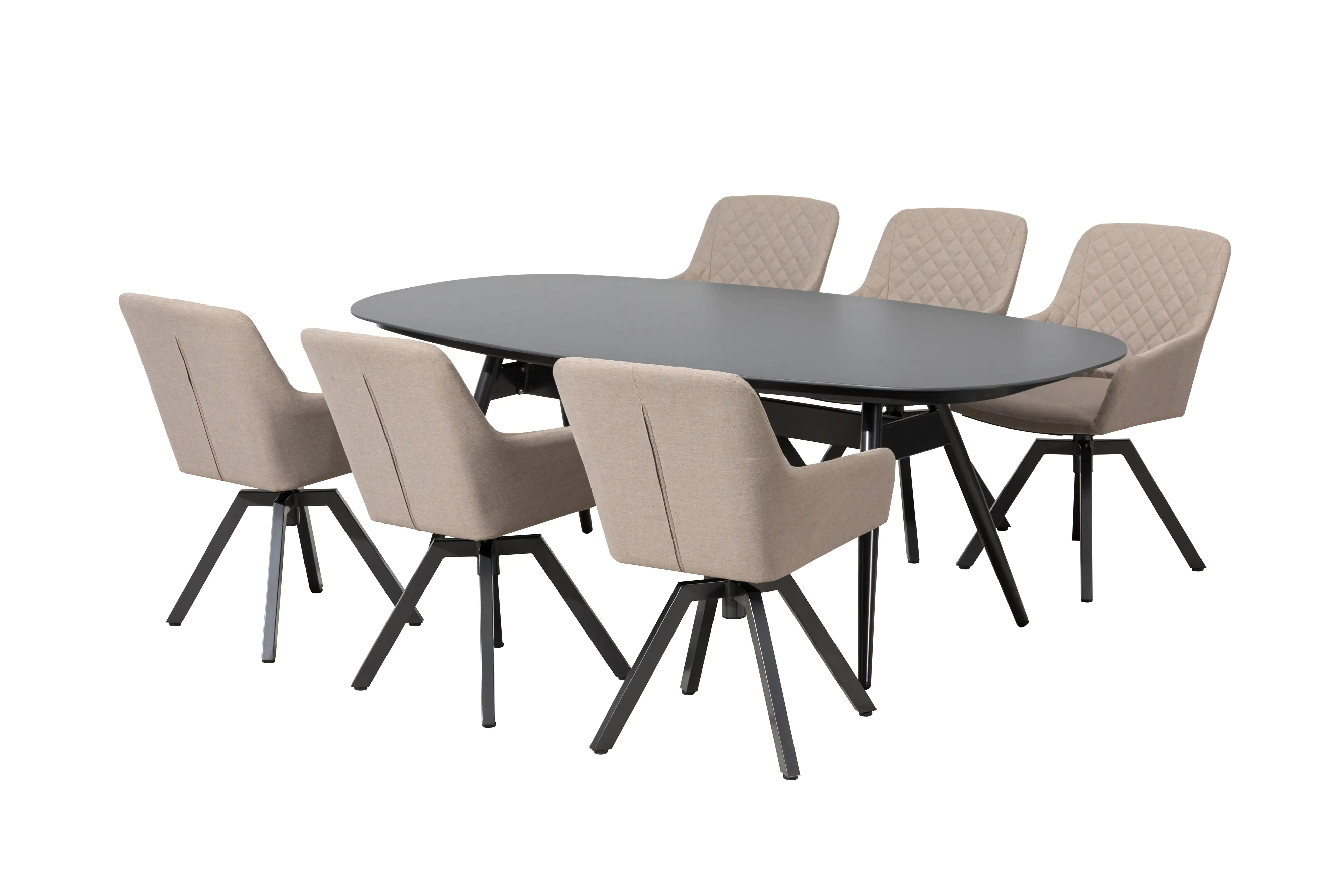 Primaster Drehsessel Miramar mit wetterfestem Bezug natur Primaster Drehsessel Miramar mit wetterfestem Bezug natur