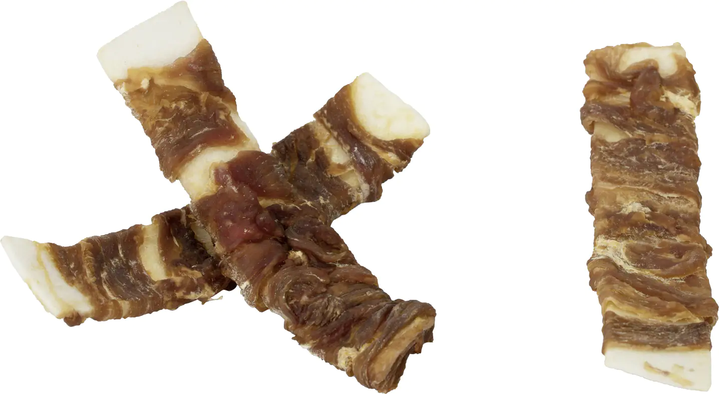 Beetzees Ribbies Ente Hundesnack 12,5 cm