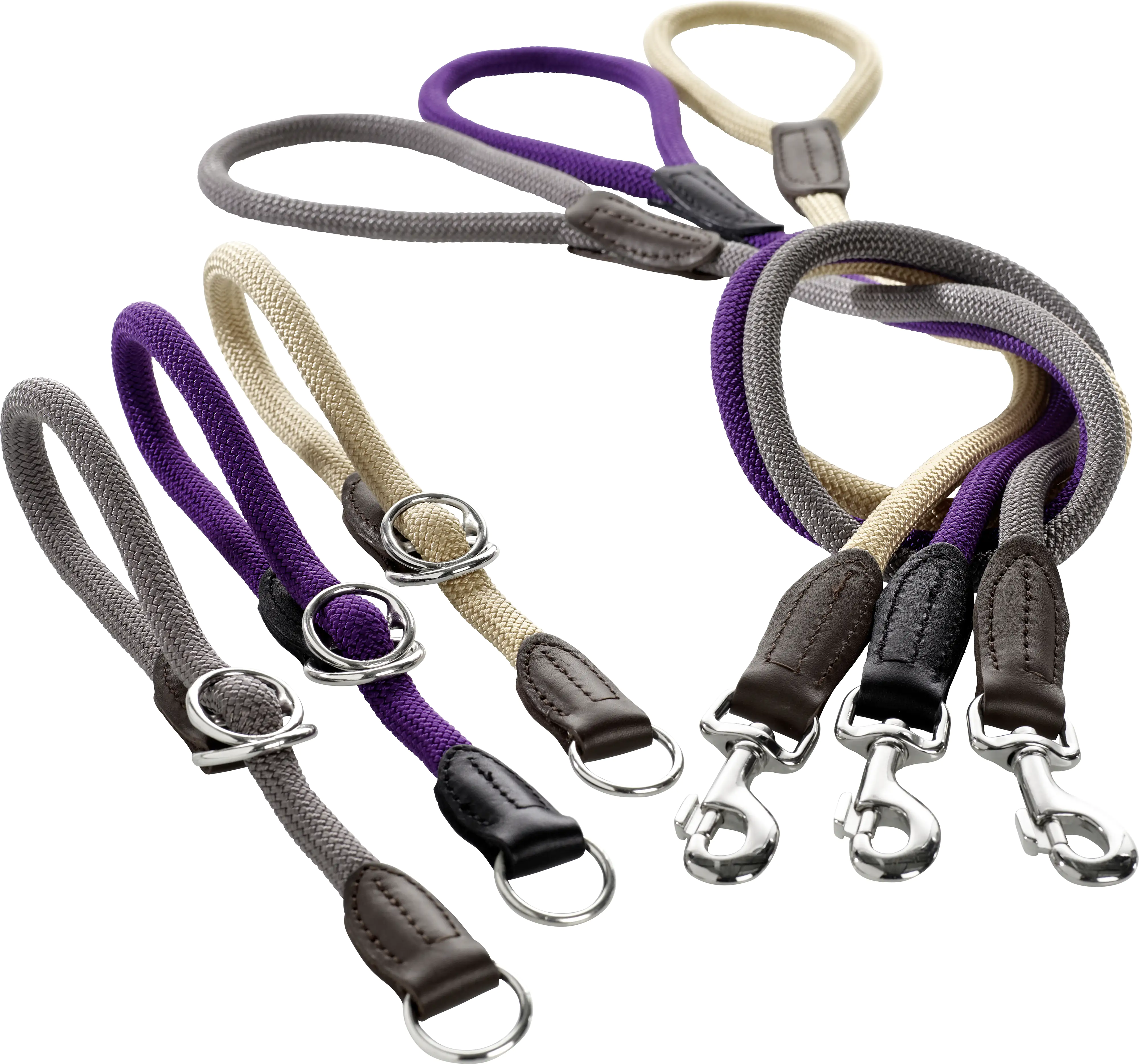 Dressurhalsung Freestyle 45 / 10 grau,