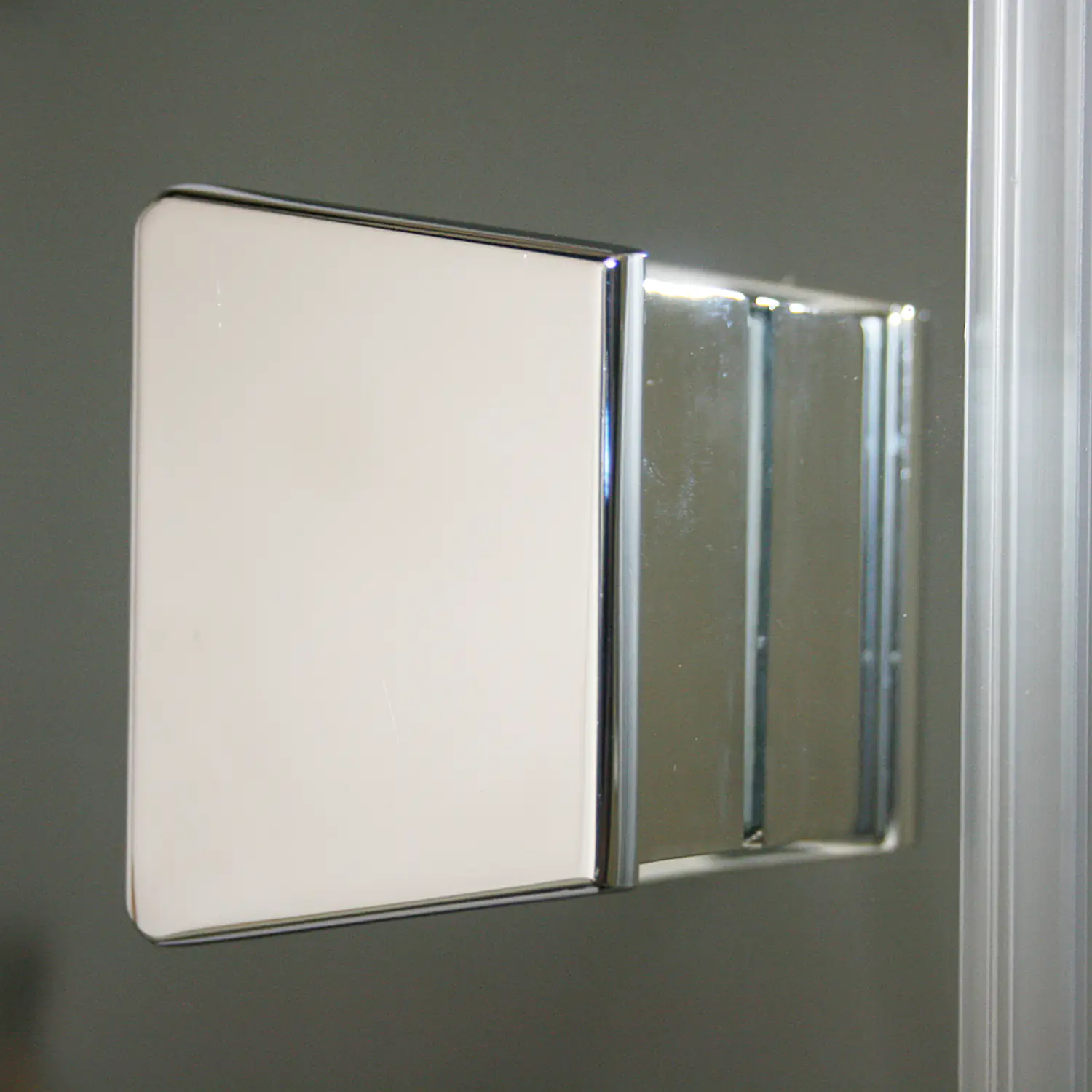 Primaster Dusch-Eckeinstieg-Tür Easy-6 Open 90 x 90 cm Klarglas chrom