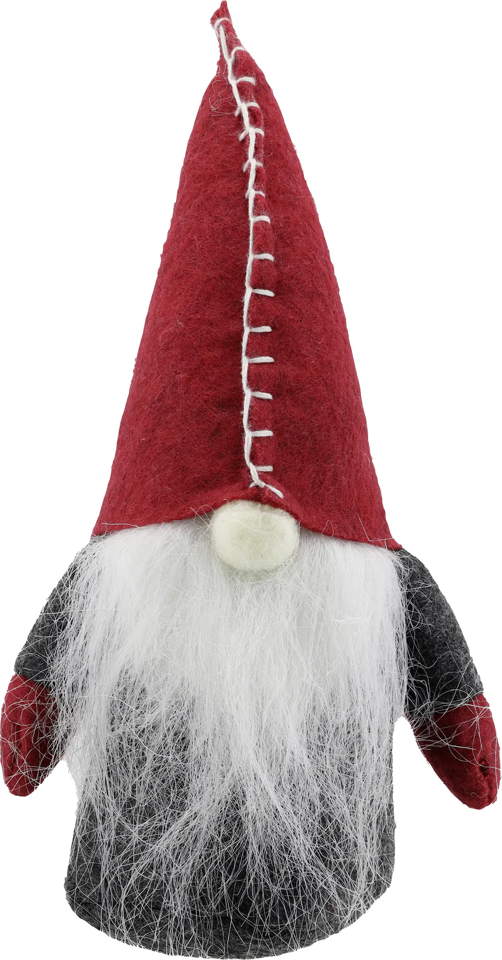 Dekofigur Wichtel aus Filz 22 cm grau rot 1 Stück Dekofigur Wichtel aus Filz 22 cm grau rot 1 Stück