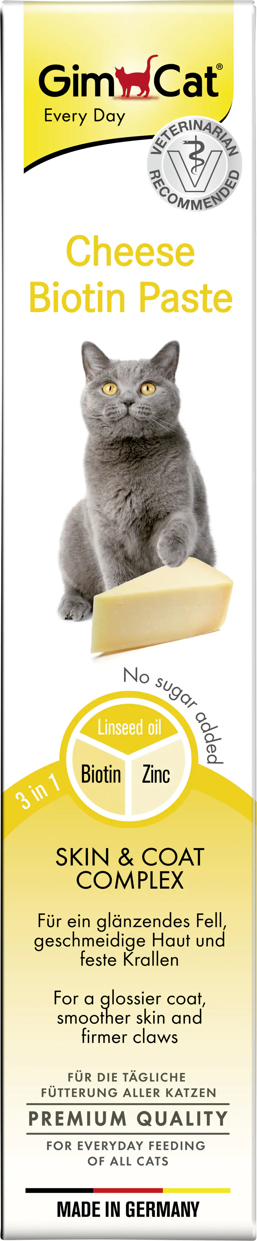 4002064401065 GimCat Cheese Biotin Paste 50 g 50g