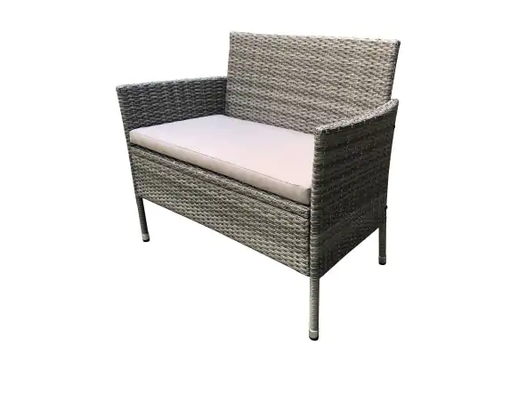 4333692578257 TrendLine Rattanbank 2 Sitzer Greta 103 x 59 x 85 cm