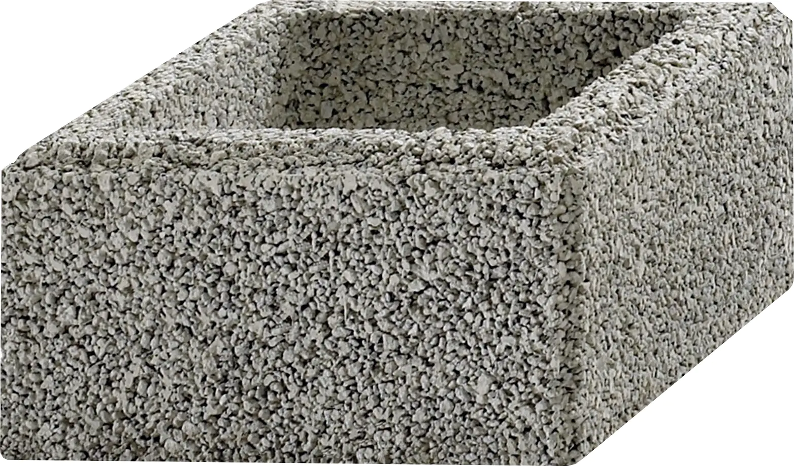 Kann Pfeilerstein Garten 37,5 x 37,5 x 20 cm grau Kann Pfeilerstein Garten 37,5 x 37,5 x 20 cm grau