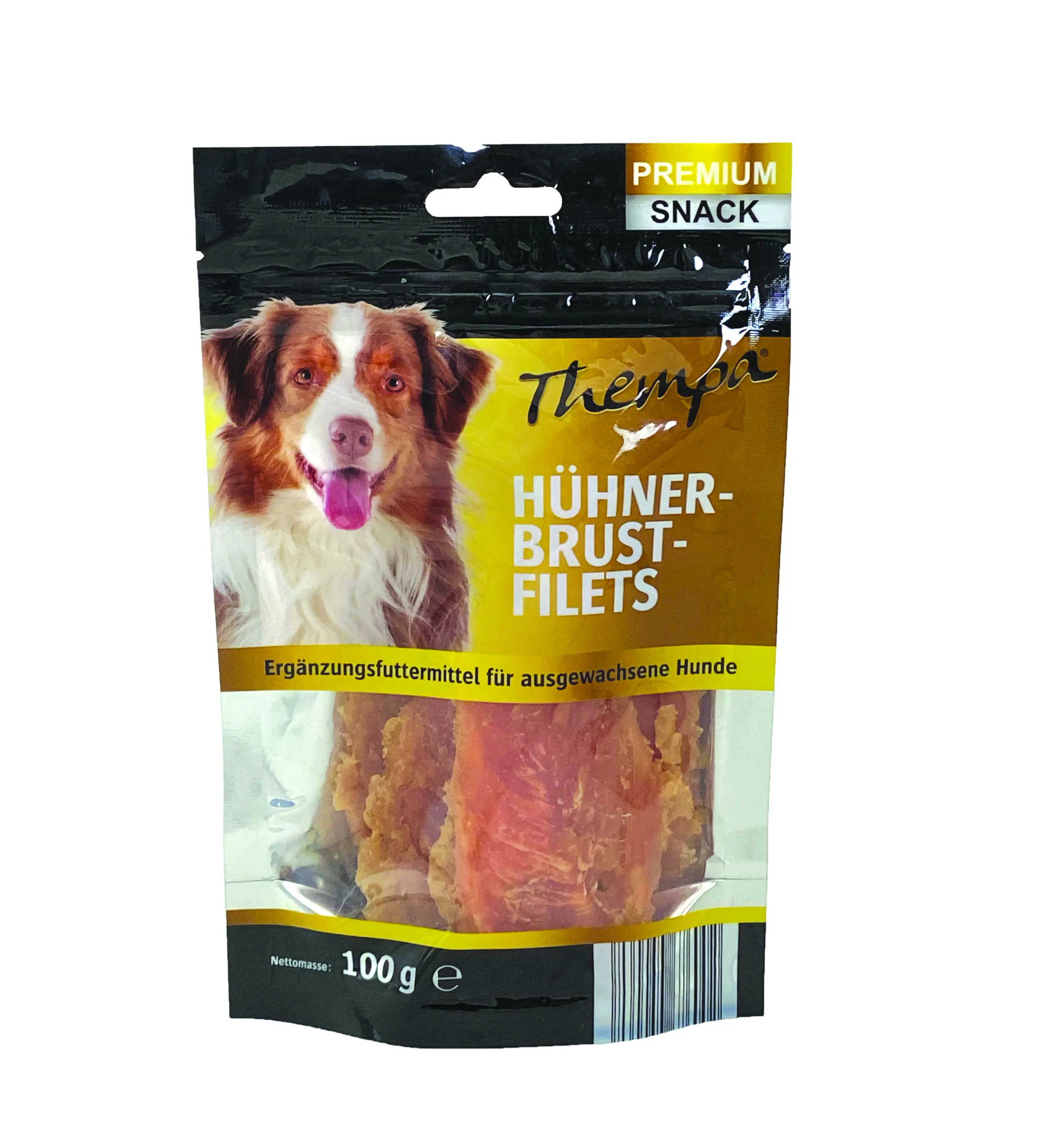 Thempa Hundesnack Adult Hühnerbrust Filets 100 g 