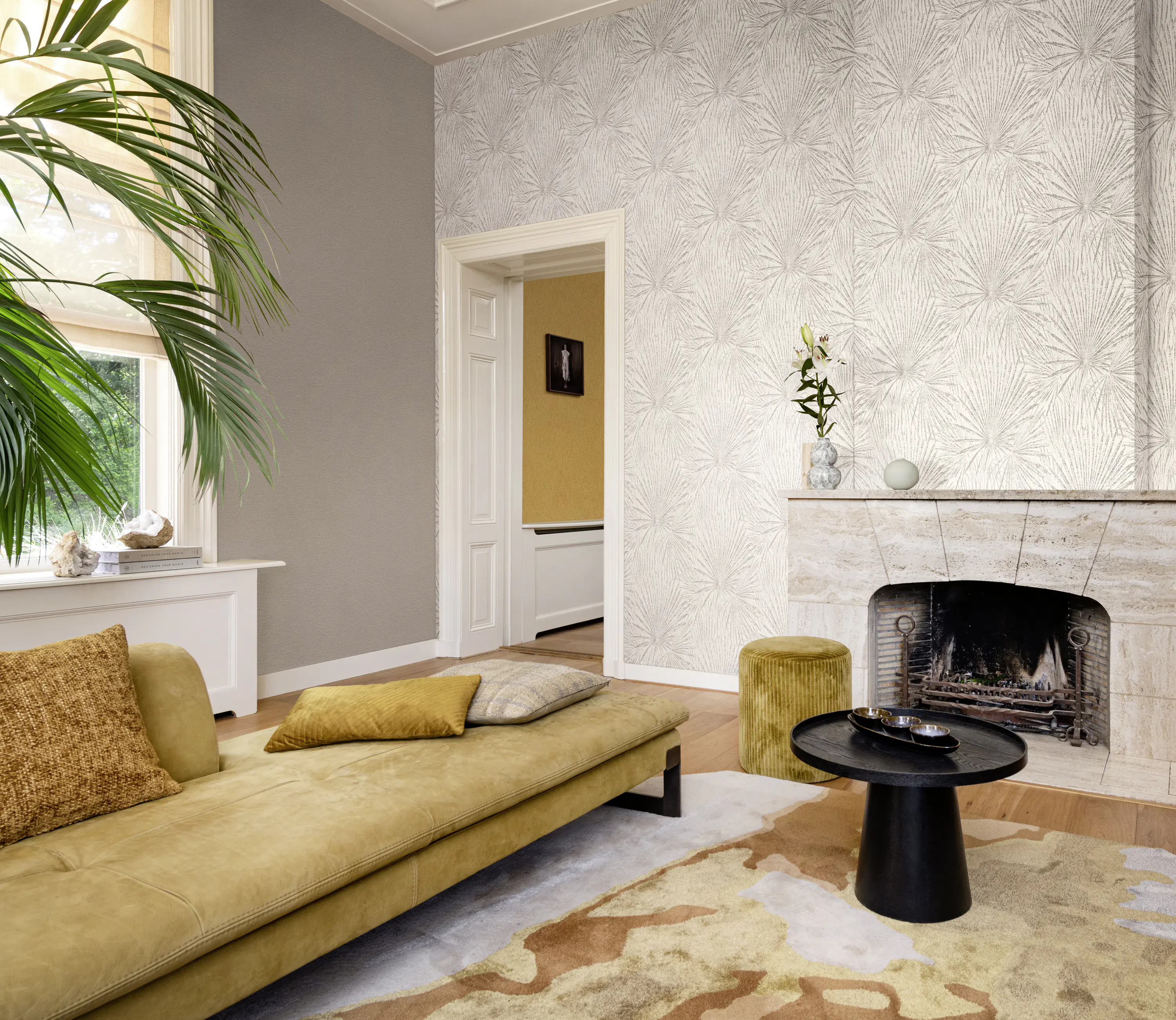 Rasch Vliestapete 555721 Weiß-Offwhite Muster & Motive 10,05 m x 0,53 m