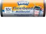 Swirl Müllbeutel mit Zugband 10 L 15 Stück