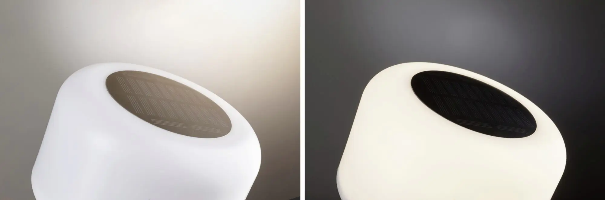 Paulmann Solar-Akku-Tischleuchte Bartja weiß 24 cm warmweiß