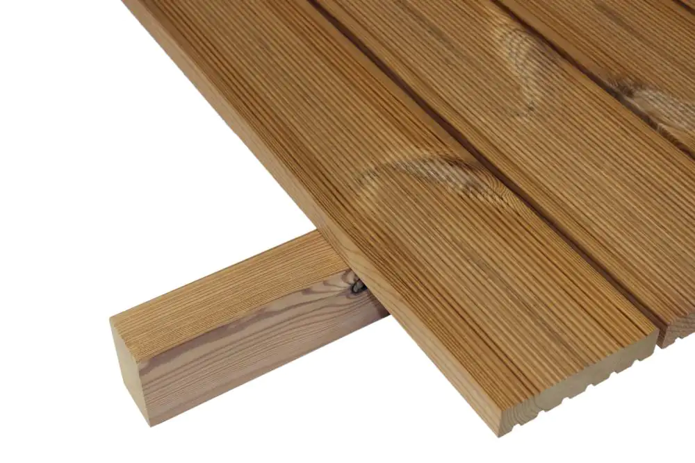 Rahmen Kiefer thermisch modifiziert Kanten gefast 200 x 7 cm 45 mm