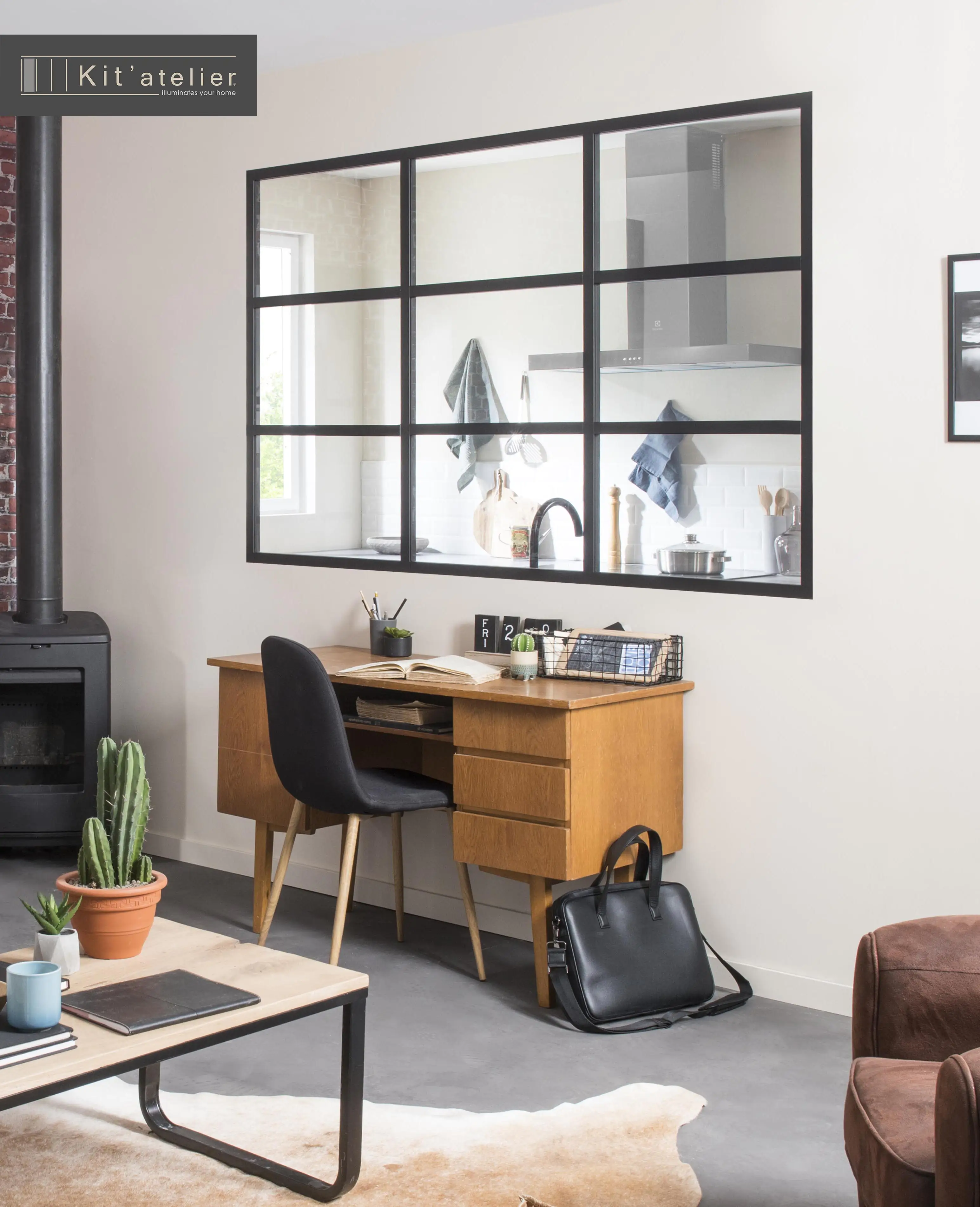 Klebeleisten-Set Loft für Trennwand Verriere Modulo 2 Stück Klebeleisten-Set Loft für Trennwand Verriere Modulo 2 Stück
