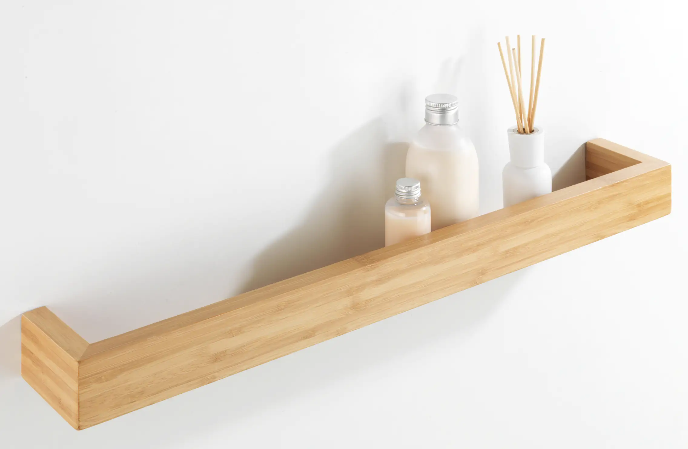 Wenko Bad-Wandablage 60 cm Bambusa