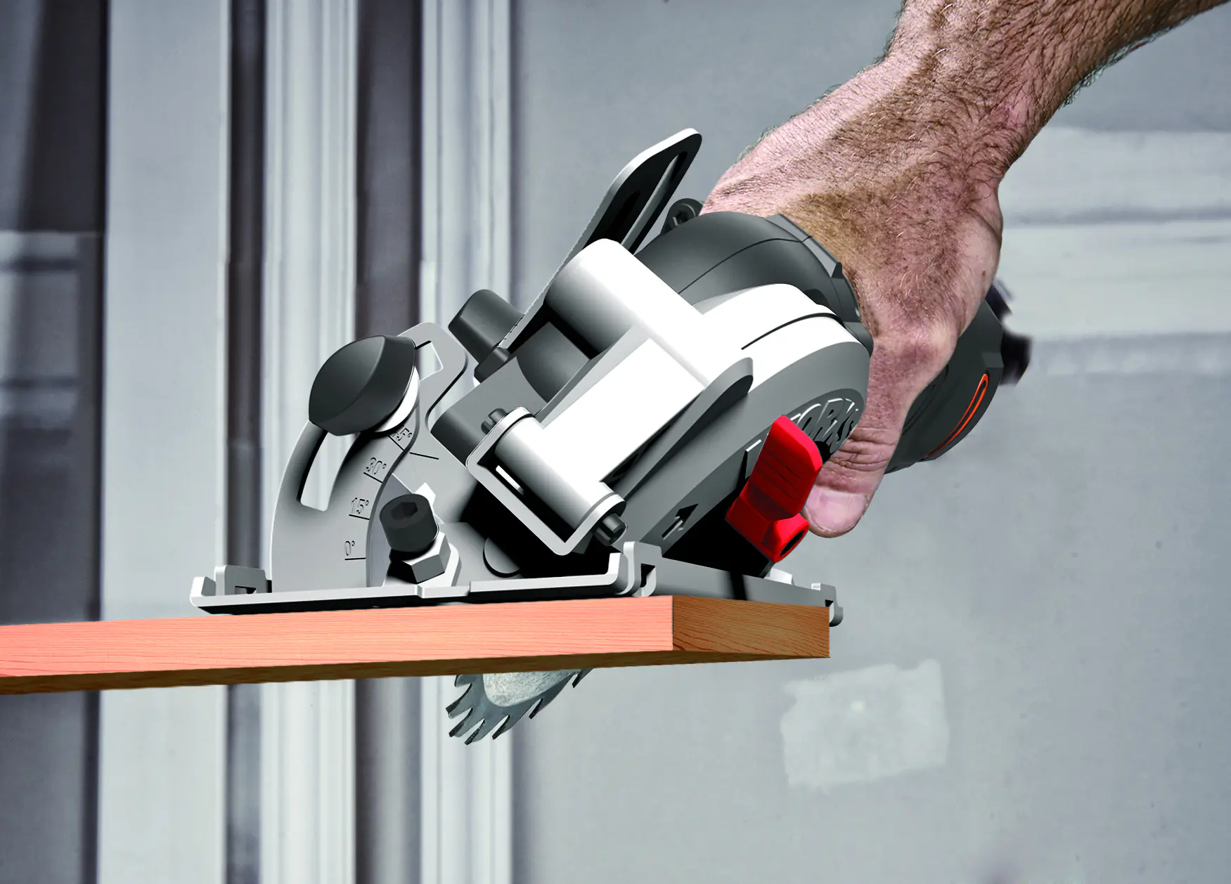 Worx Kompakt-Handkreissäge WX439 480 W Worx Kompakt-Handkreissäge WX439 480 W