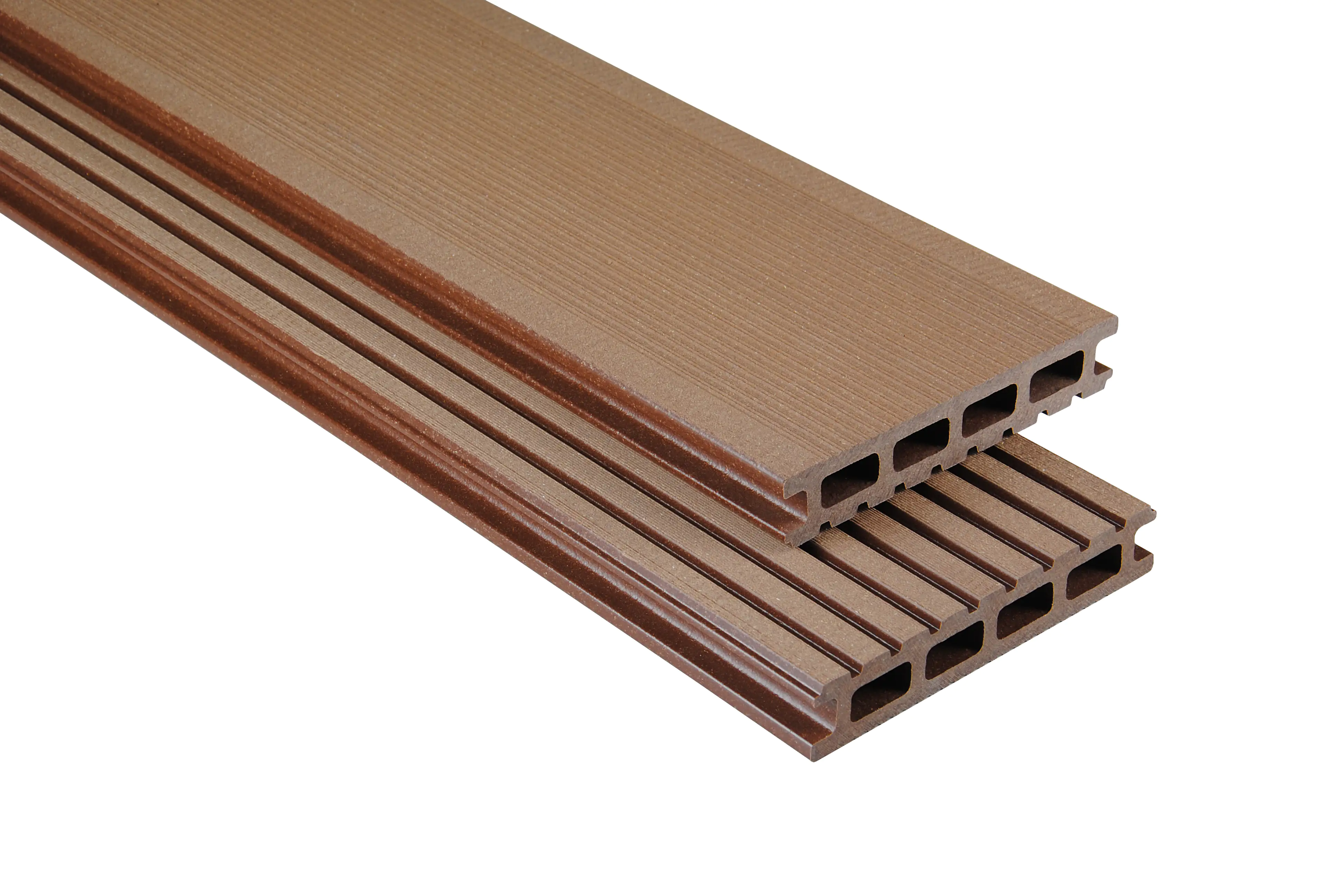 Kovalex Terrassendiele WPC Standard 14,5 x 2,6 cm braun gebürstet Meterware Kovalex Terrassendiele WPC Standard 14,5 x 2,6 cm braun gebürstet Meterware