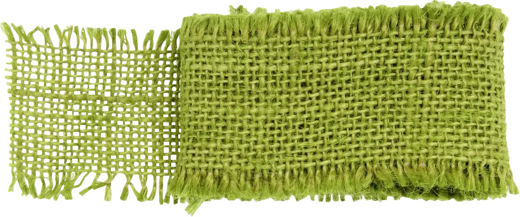 Glorex Juteband grün 40 mm x 1 m