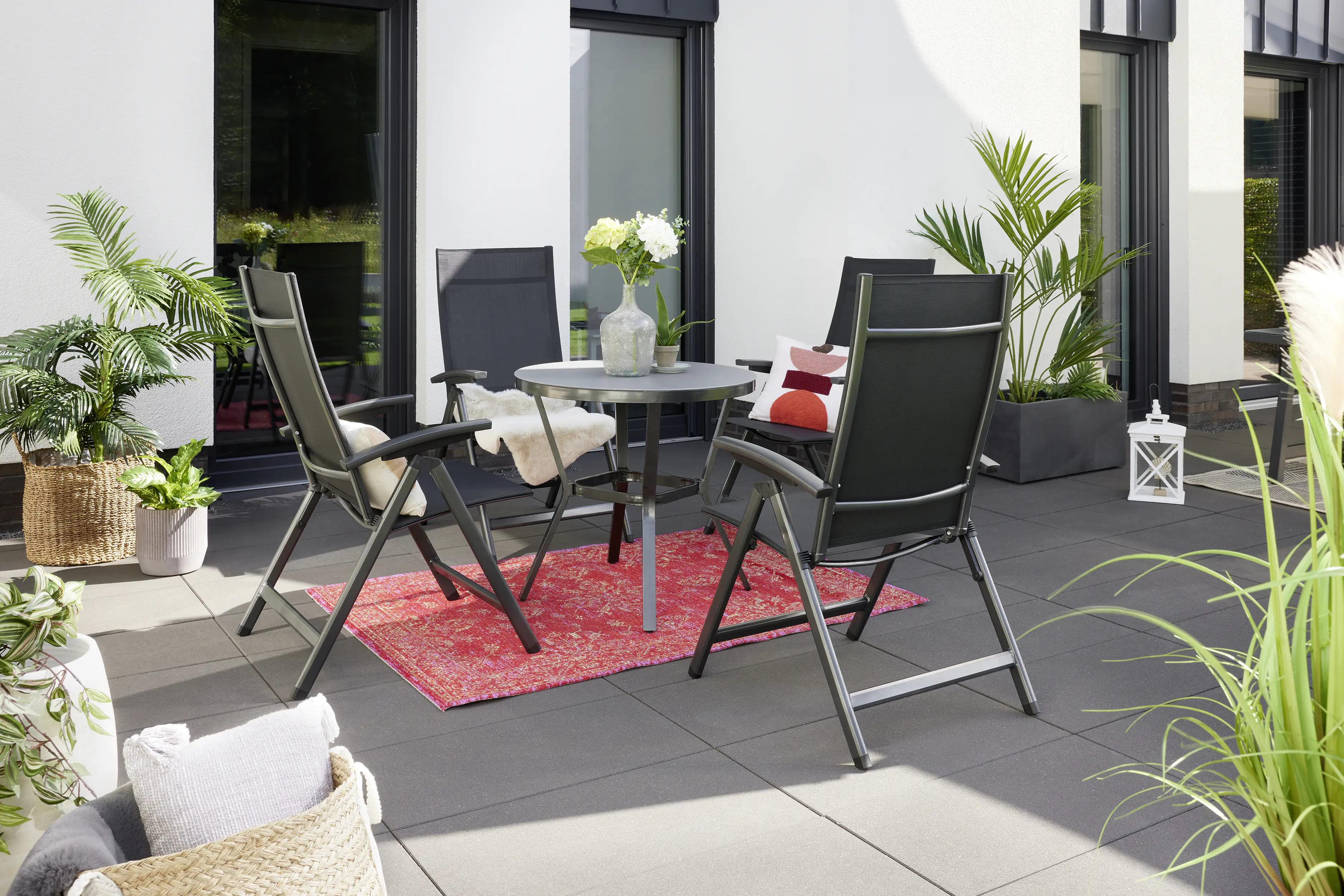 TrendLine Aluminiumtisch Pero Ø 80 cm TrendLine Aluminiumtisch Pero Ø 80 cm