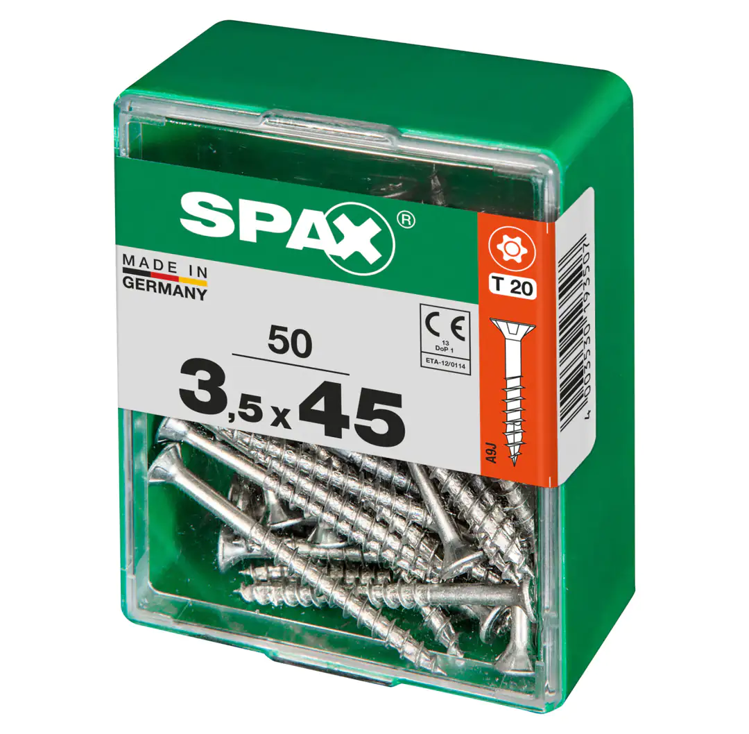 Spax Universalschrauben 3.5 x 45 mm TX 20 - 50 Stk.